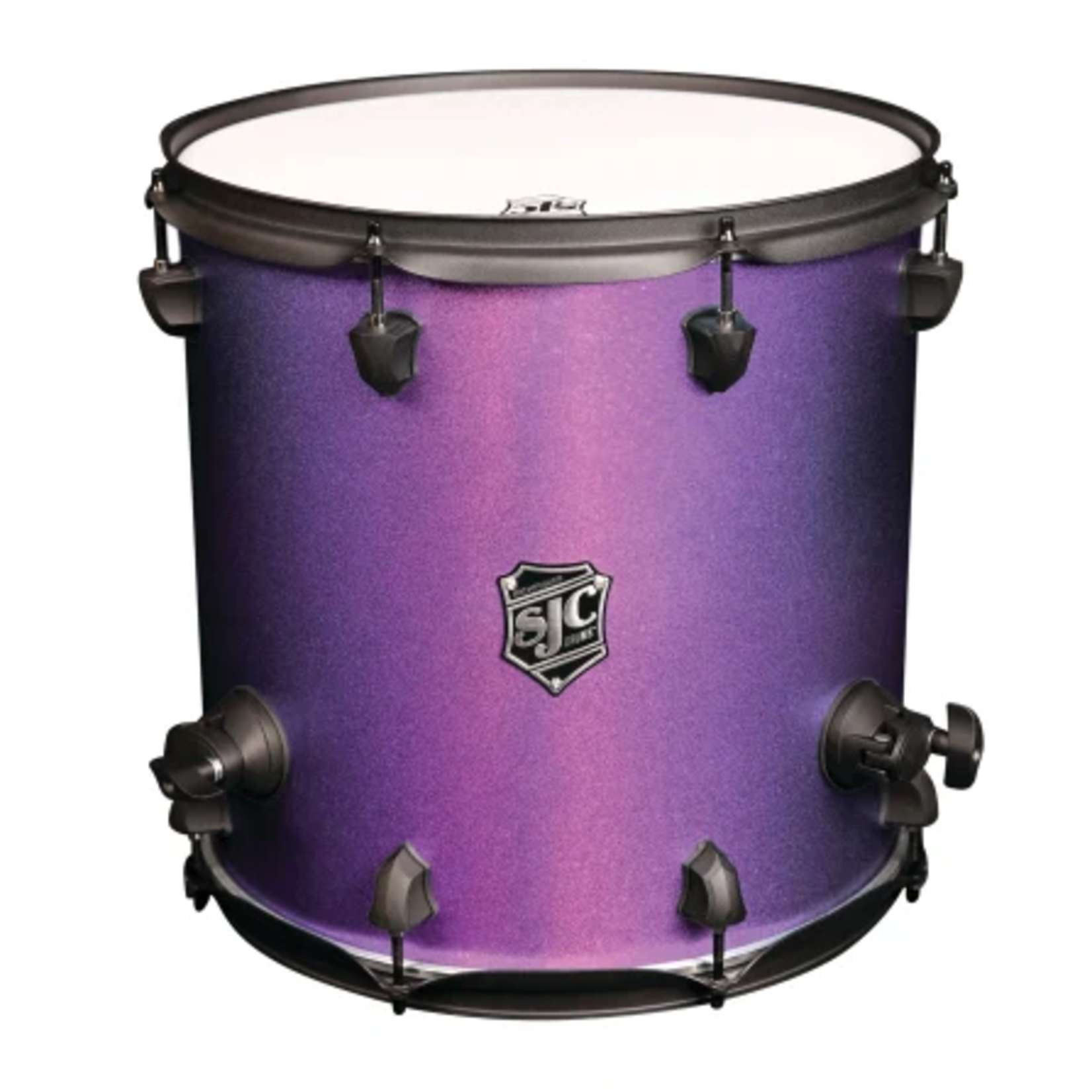 SJC SJC Custom Drums Pathfinder Series 14x14" Floor Tom (Purple Glimmer)