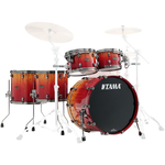 Tama Tama Starclassic Walnut/Birch Ltd. Ed. 5-Pc Shell Pack 10/12/14/16/22 (Vermillion Bosse Fonce Fade)