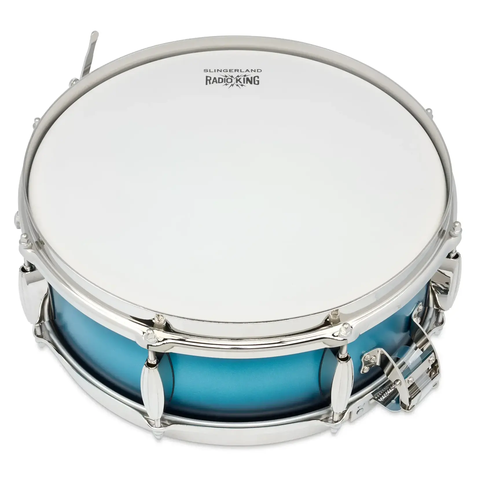 Slingerland Slingerland Radio King Limited Edition 5x14" Snare Drum (Blue/Silver Lacquer Burst w/Nickel HW)
