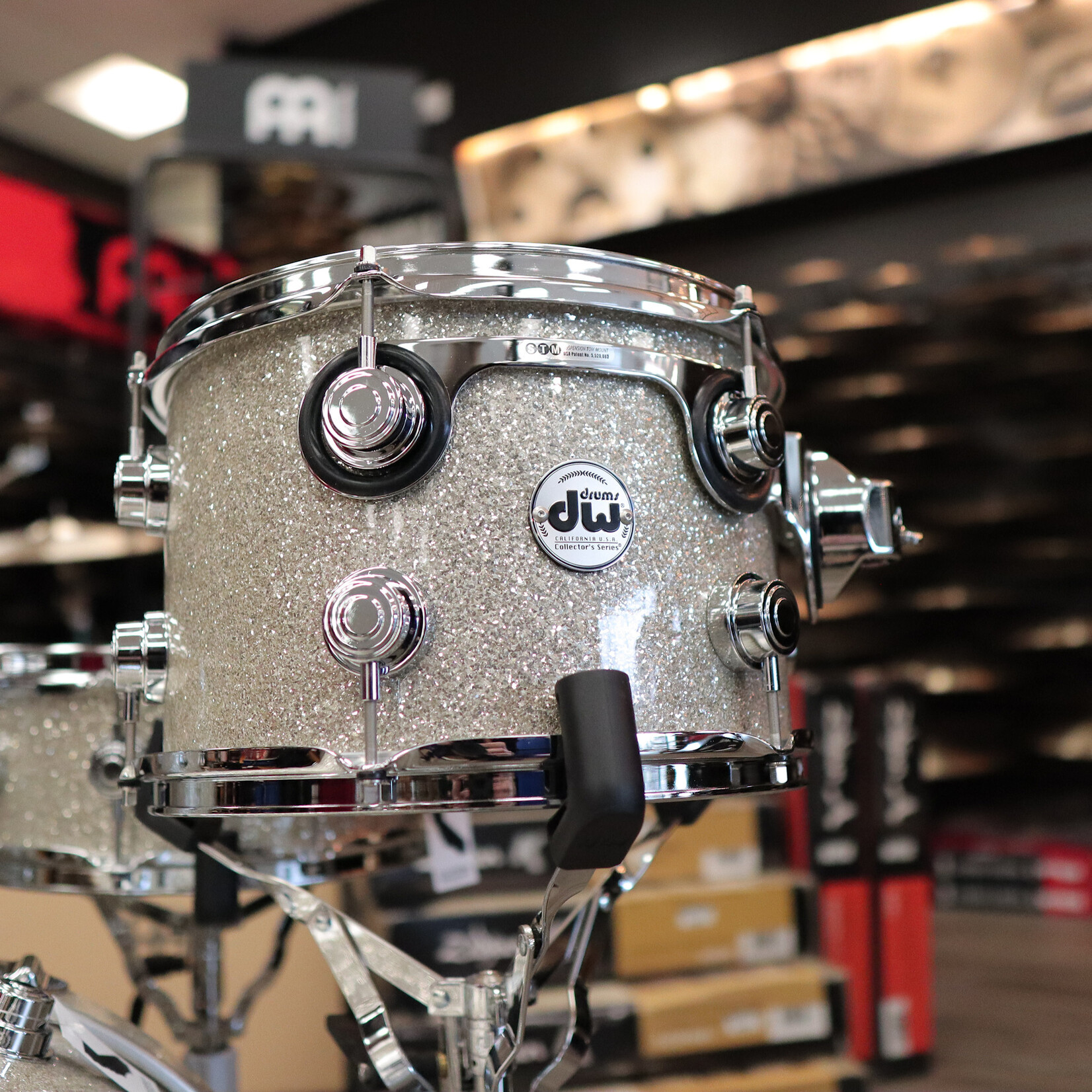 DW DW Collector's Series "333" Maple 3-Piece Shell Pack 20/12/14" (Broken Glass w/ Chrome Hardware)