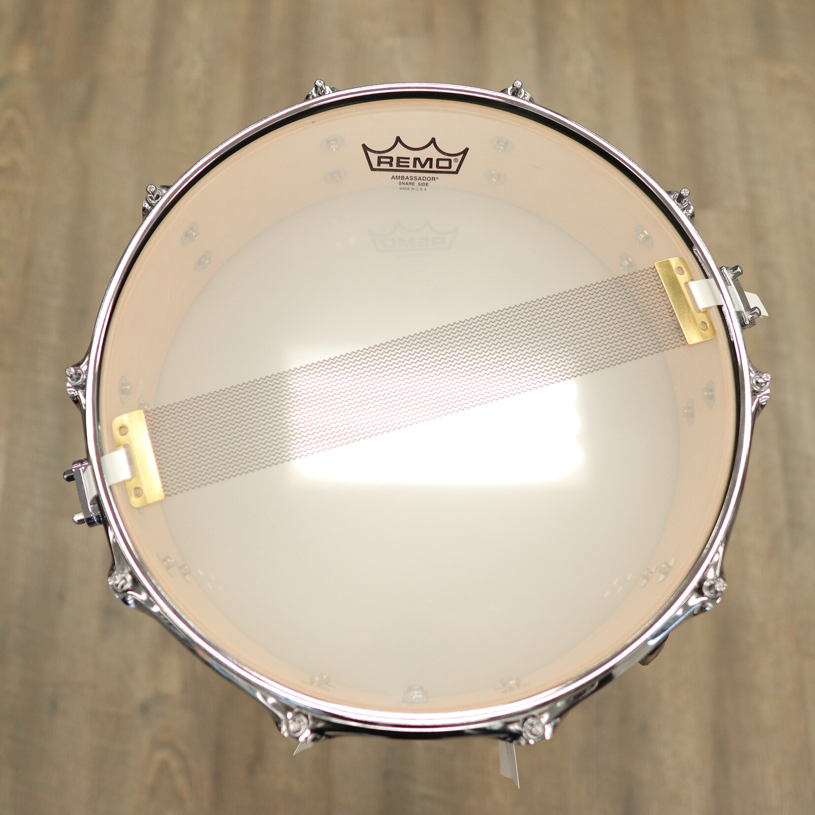 Pork Pie Pork Pie 4x14" Maple Snare Drum (Teal Oyster)
