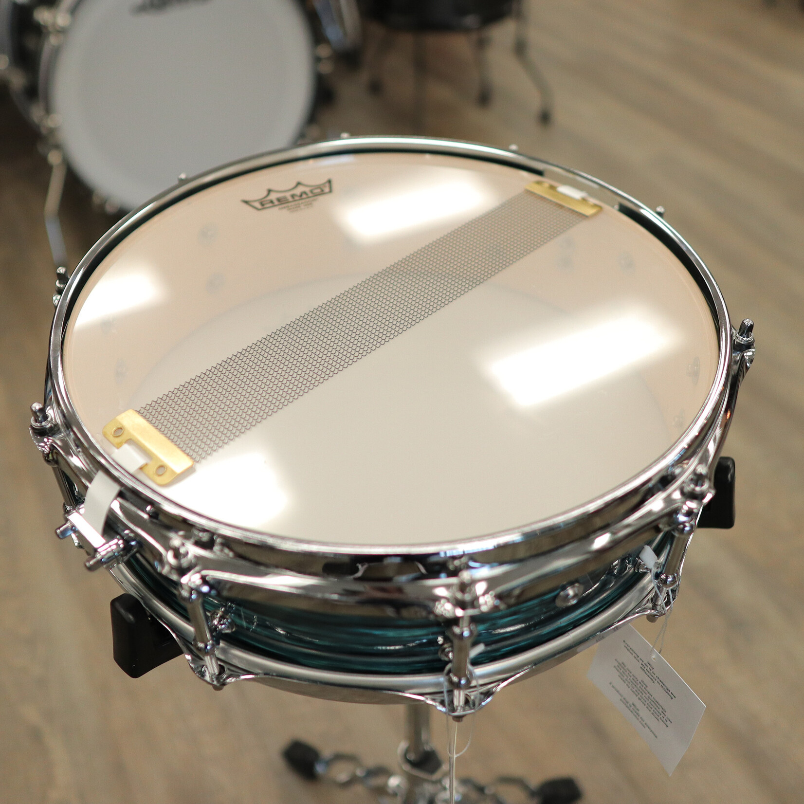 Pork Pie Pork Pie 4x14" Maple Snare Drum (Teal Oyster)