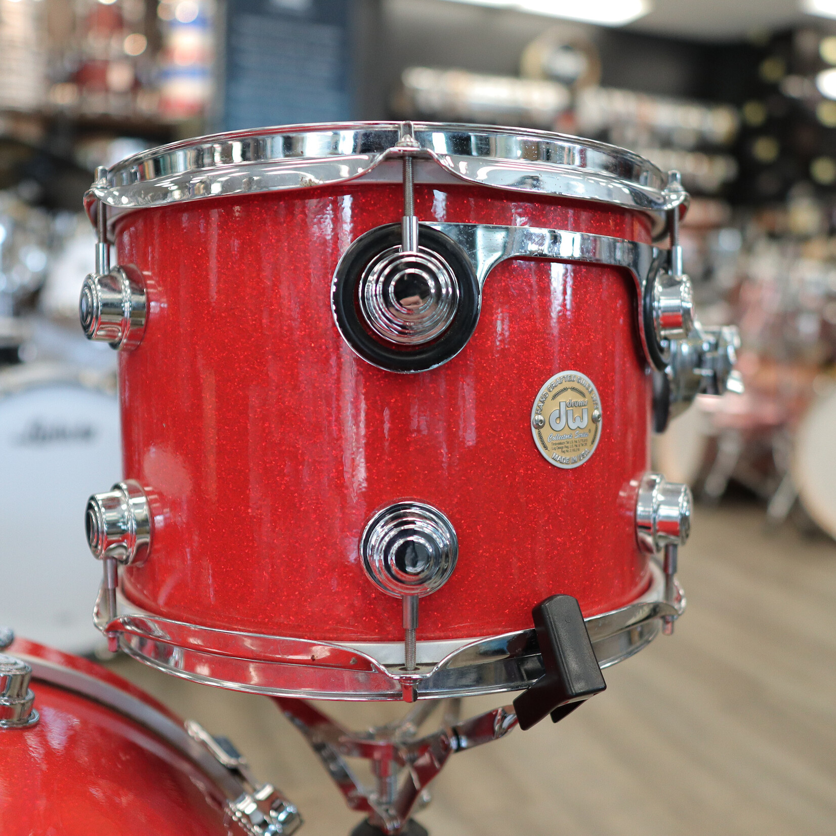 DW 2004 DW Collector's Series Maple 3-PC Shell Pack 12/14/22 (Tangerine Sparkle)