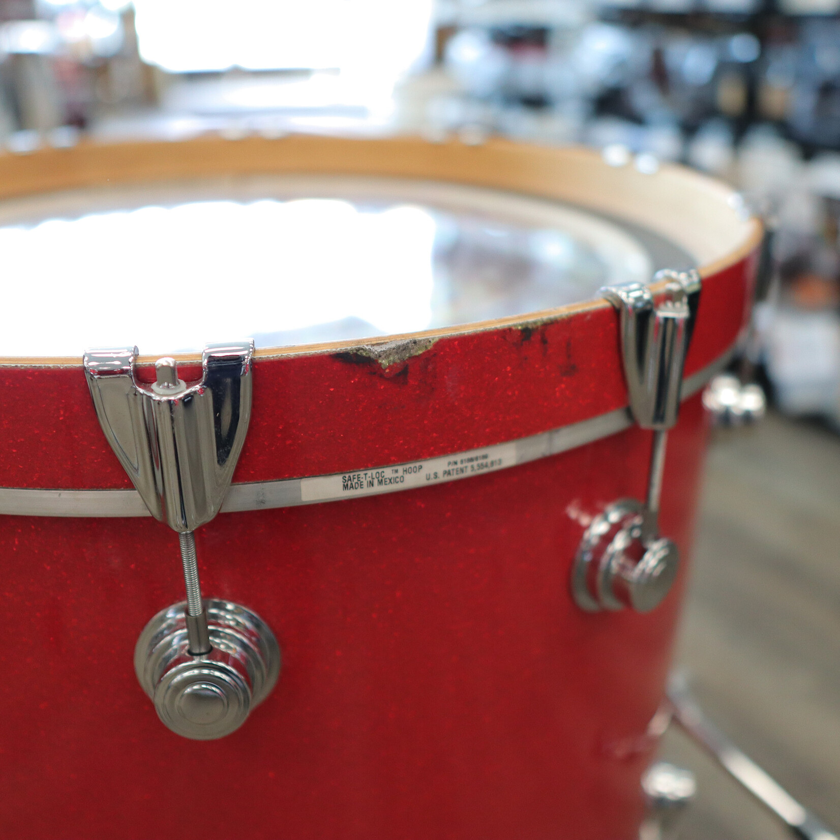 DW 2004 DW Collector's Series Maple 3-PC Shell Pack 12/14/22 (Tangerine Sparkle)