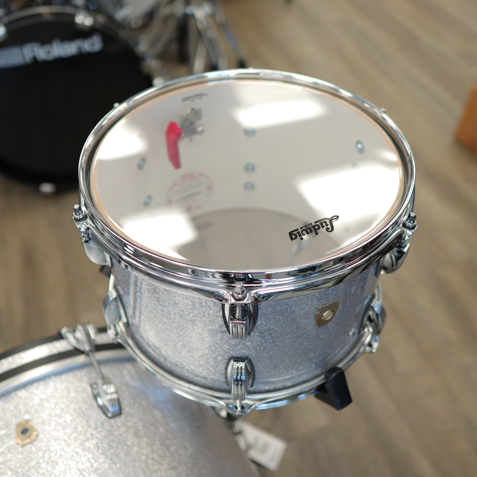 Ludwig Ludwig Classic Maple Custom Build 3-PC Shell Pack 12/14/20 (Silver Sparkle w/ Resa-Coat Interior)
