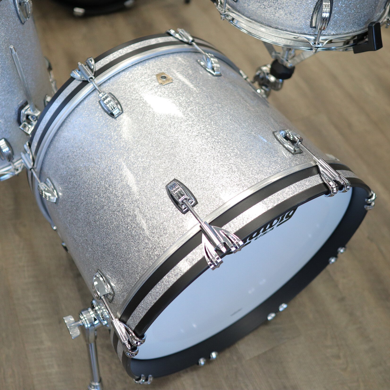 Ludwig Ludwig Classic Maple Custom Build 3-PC Shell Pack 12/14/20 (Silver Sparkle w/ Resa-Coat Interior)