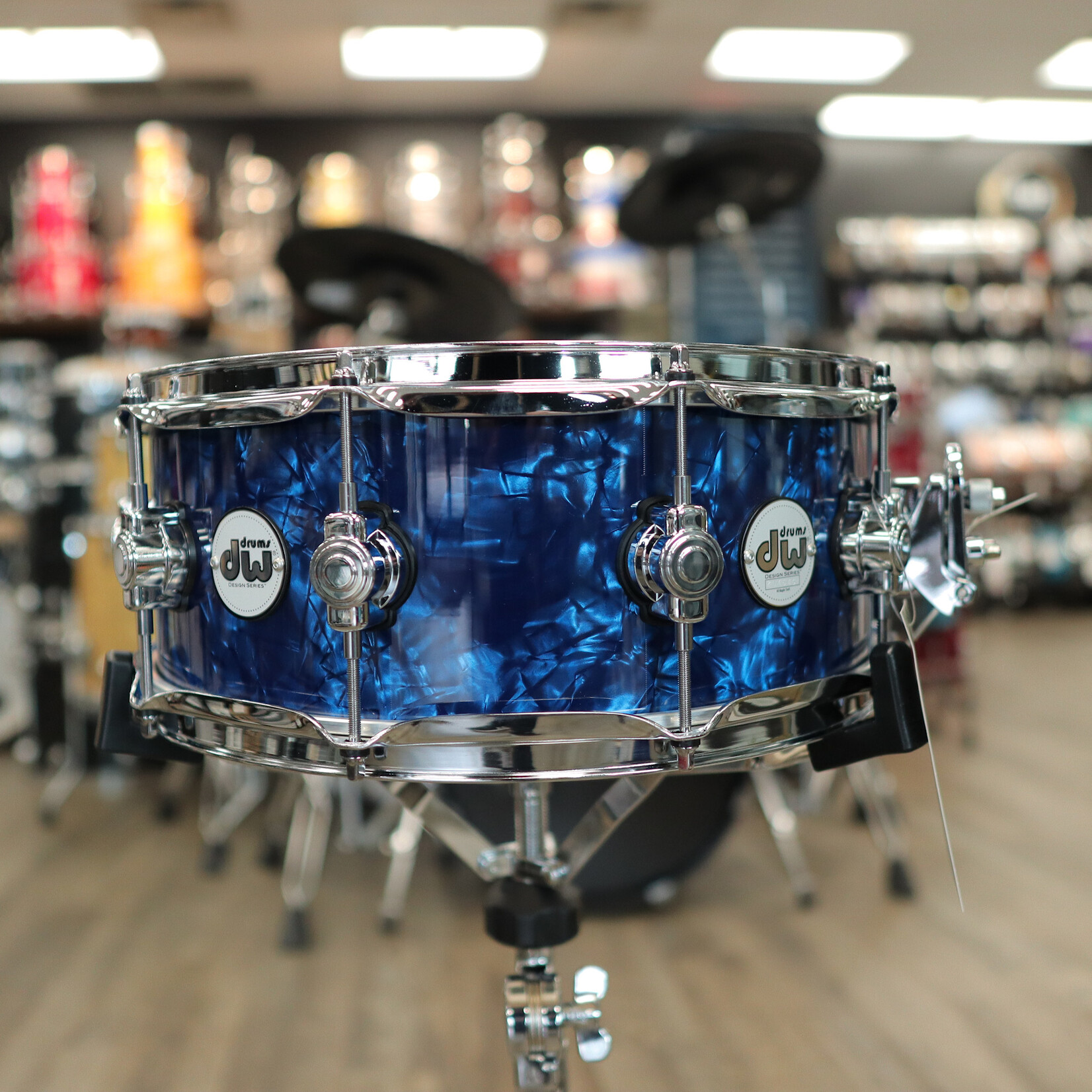 DW DW Design Series 5.5x14" Maple Snare Drum (Deep Blue Marine)