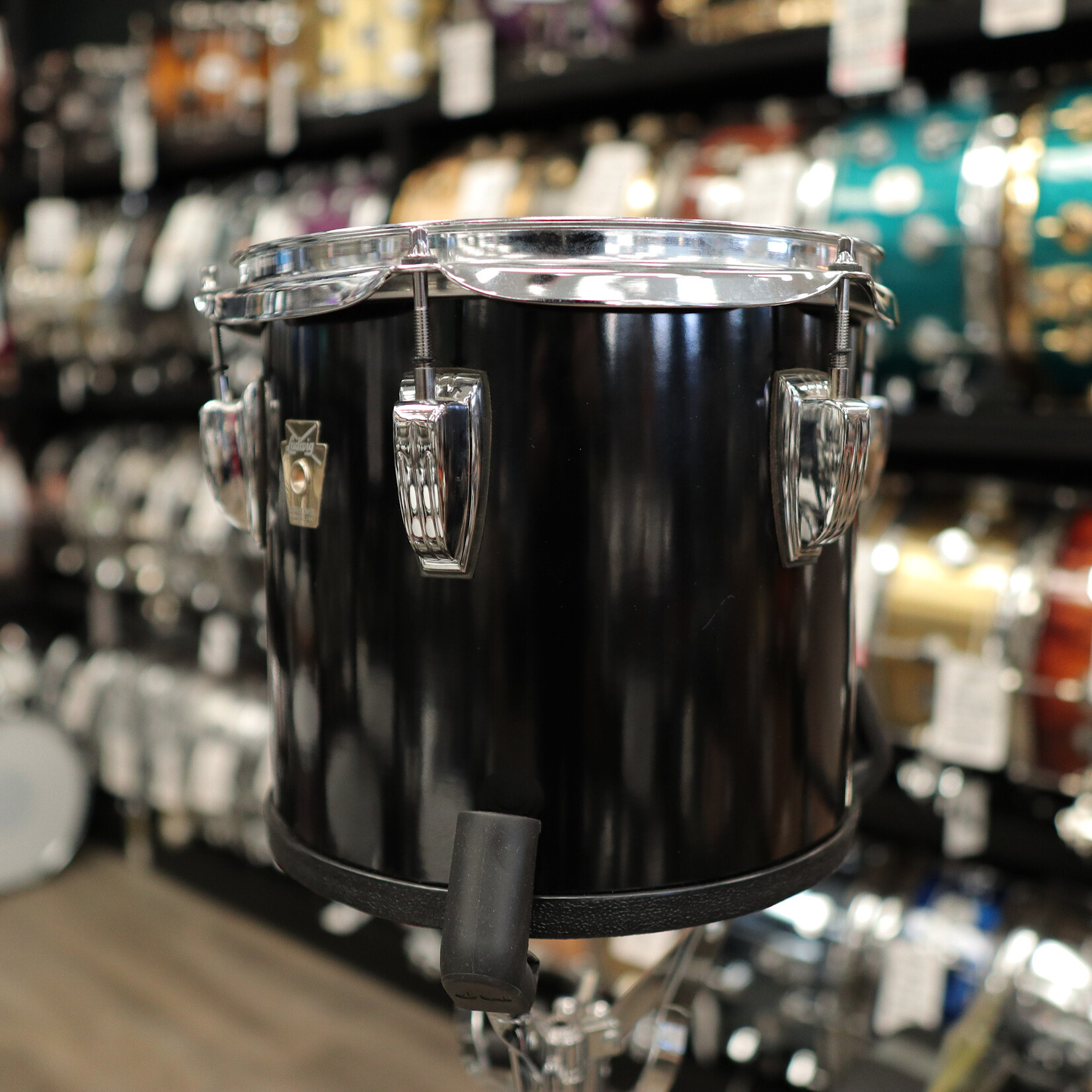 Ludwig 1988-1998 Ludwig 9x10" Super Classic Concert Tom (Rock Onyx Wrap)