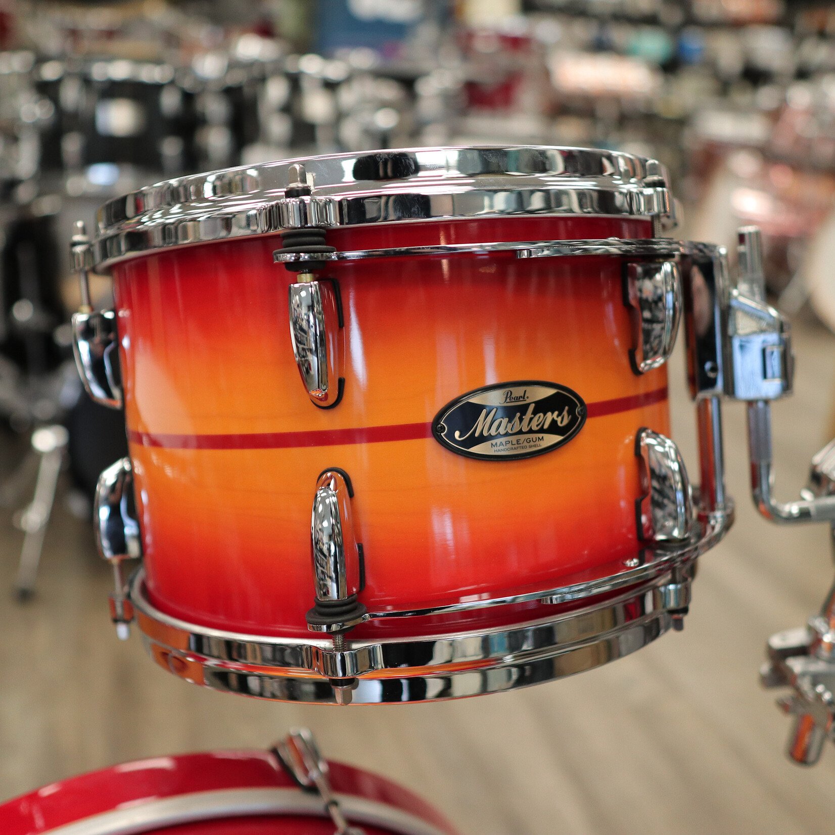 Pearl B-Stock Pearl MMG Masters Maple/Gum 3-Piece Shell Pack 12/14/20 (#857 Sunburst Redstripe)