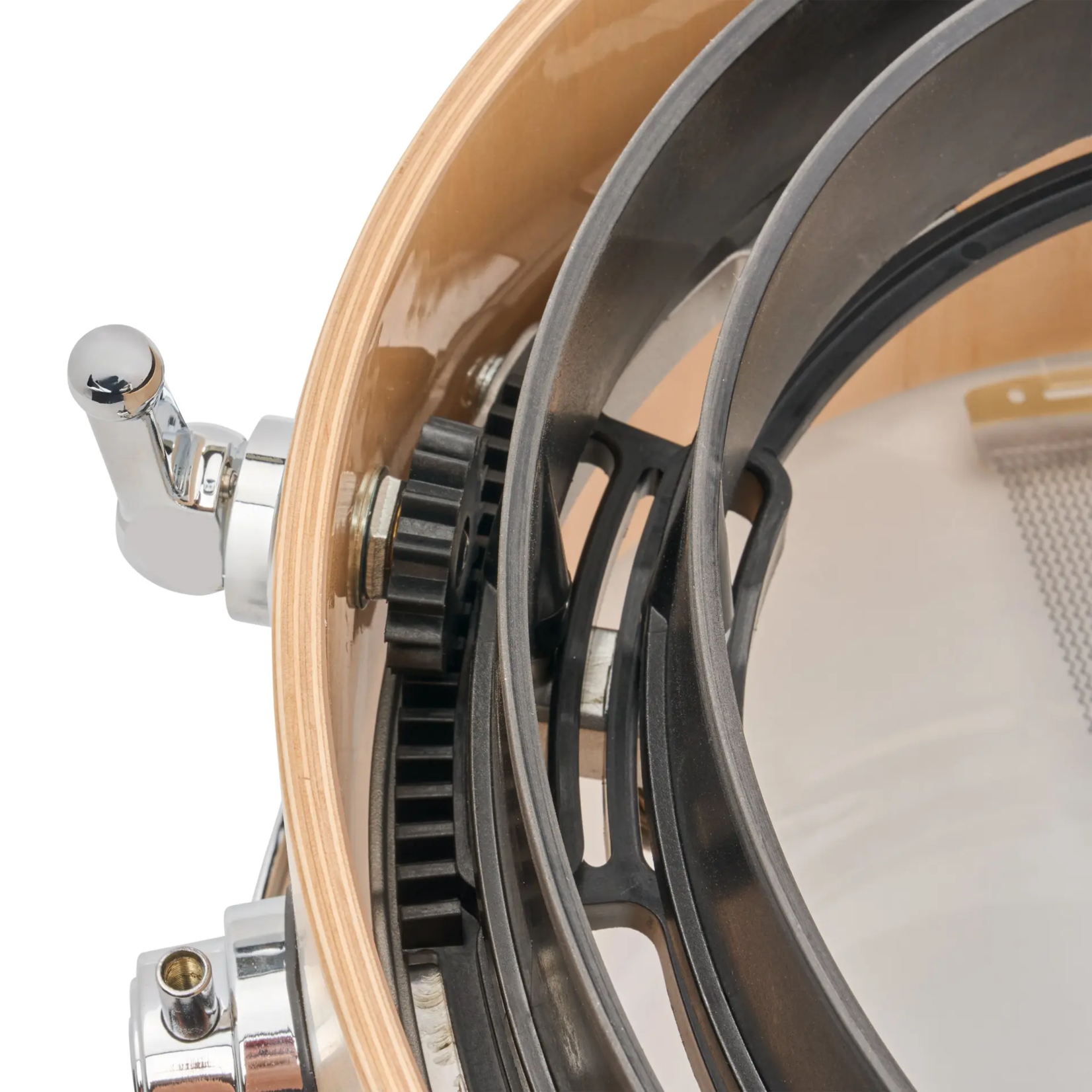DW DW 6.5 x 14" 333 Snare Drum, Zikit System, Natural Satin Oil, Chrome HW