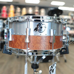 Pork Pie Pork Pie 6.5x14" Hybrid Shell Aluminum/Maple (Aluminum/Satin Sapele Pommele)