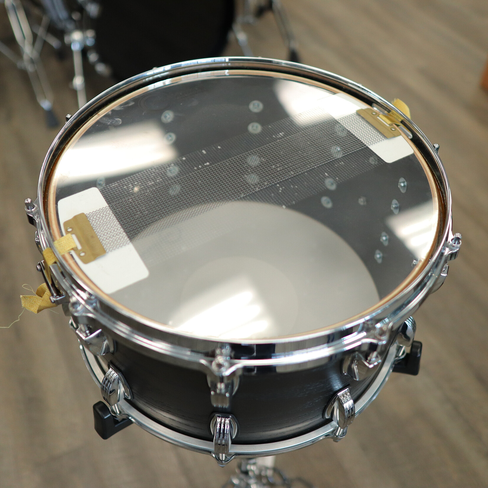 Ludwig Used Ludwig Classic Maple 8x14" Snare Drum w/ Die-Cast Hoops (Night Oak)