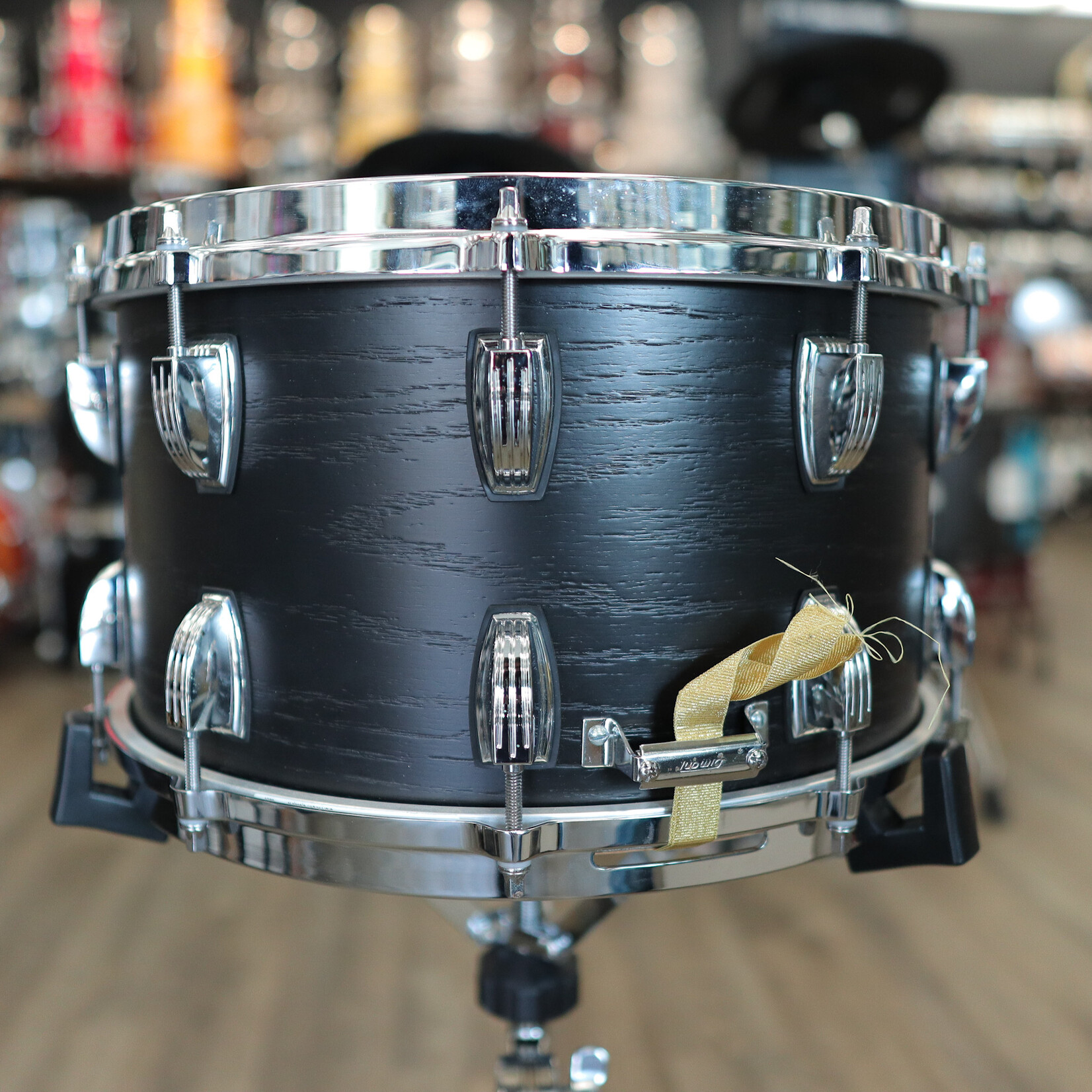 Ludwig Used Ludwig Classic Maple 8x14" Snare Drum w/ Die-Cast Hoops (Night Oak)