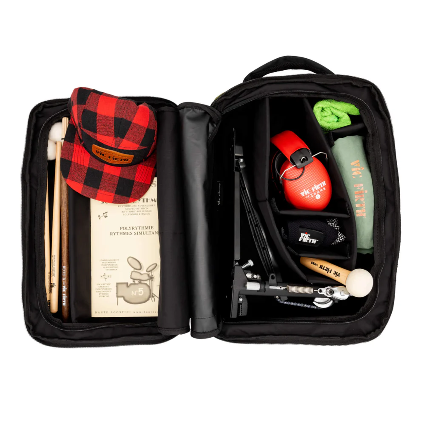 Vic Firth Vic Firth Professional Tech Backpack (Green/Black) VXBP0103