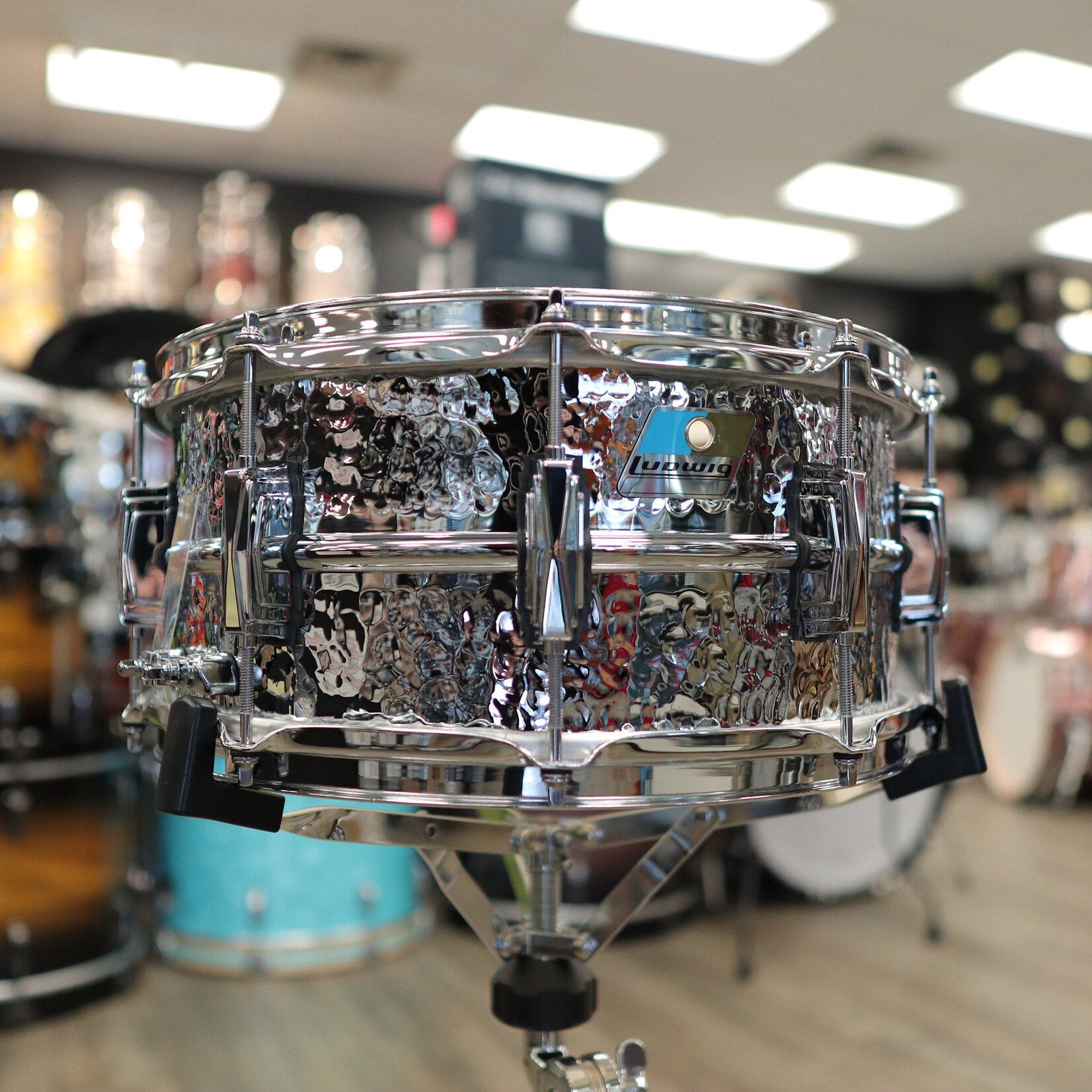 Ludwig Ludwig 6.5x14" Hammered Supraphonic Snare Drum (B-Stock) LM402KB