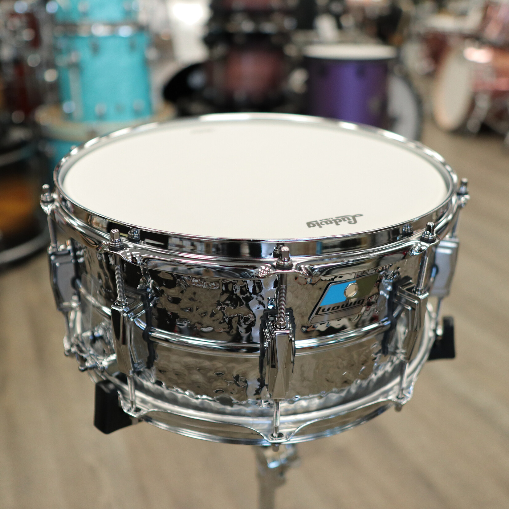 Ludwig Ludwig 6.5x14" Hammered Supraphonic Snare Drum (B-Stock) LM402KB