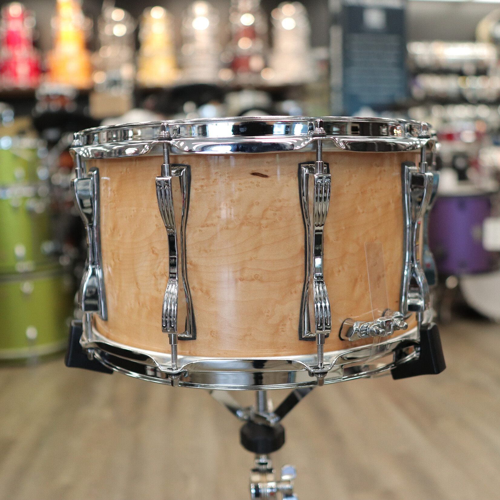 Ludwig Ludwig Classic Maple Exotic 8x14" Snare Drum (Birdseye Maple, Small Mach Lug 2251E)