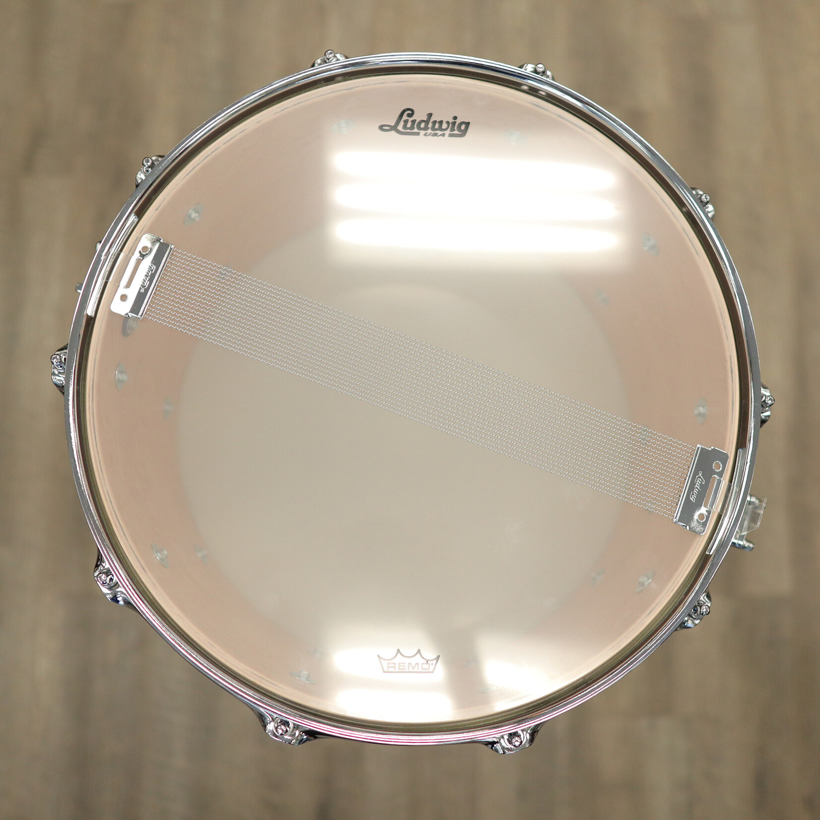 Ludwig Ludwig Classic Maple Exotic 8x14" Snare Drum (Birdseye Maple, Small Mach Lug 2251E)