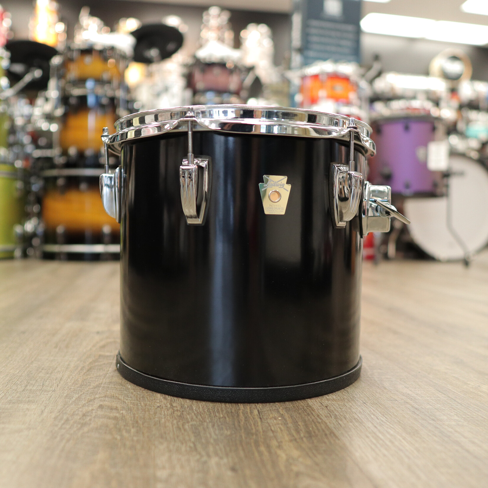 Ludwig 1988-1998 Ludwig 11x12" Super Classic Concert Tom (Rock Onyx Wrap)