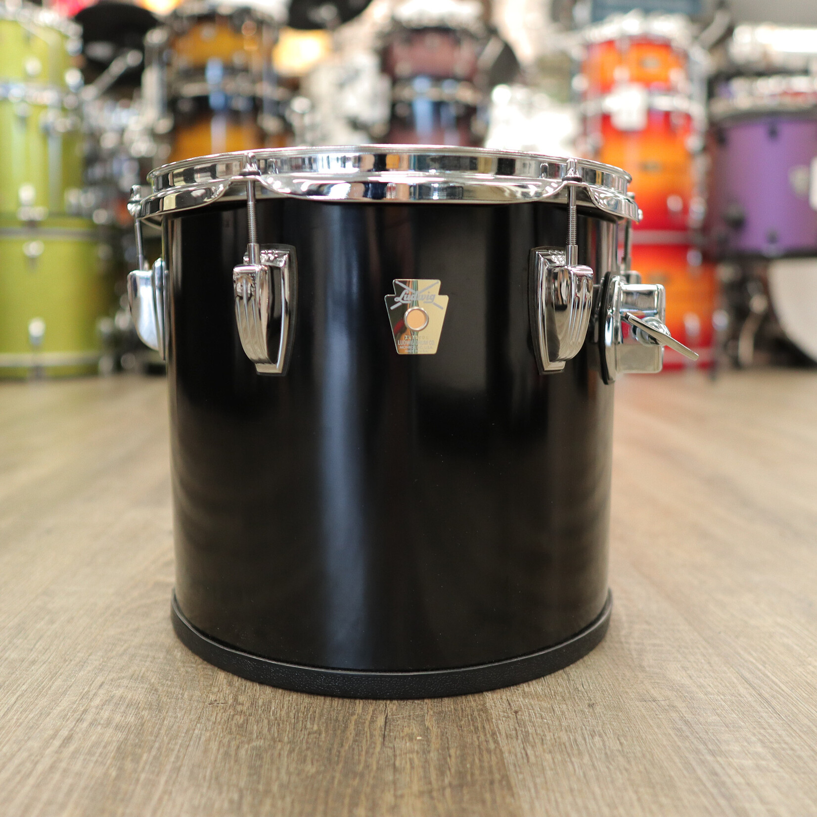 Ludwig 1988-1998 Ludwig 11x12" Super Classic Concert Tom (Rock Onyx Wrap)