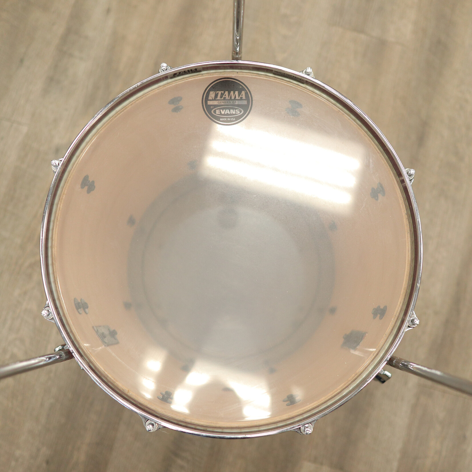 Tama Used Tama Starclassic Maple 14x14" Floor Tom Made in Japan (Ruby Red Lacquer)