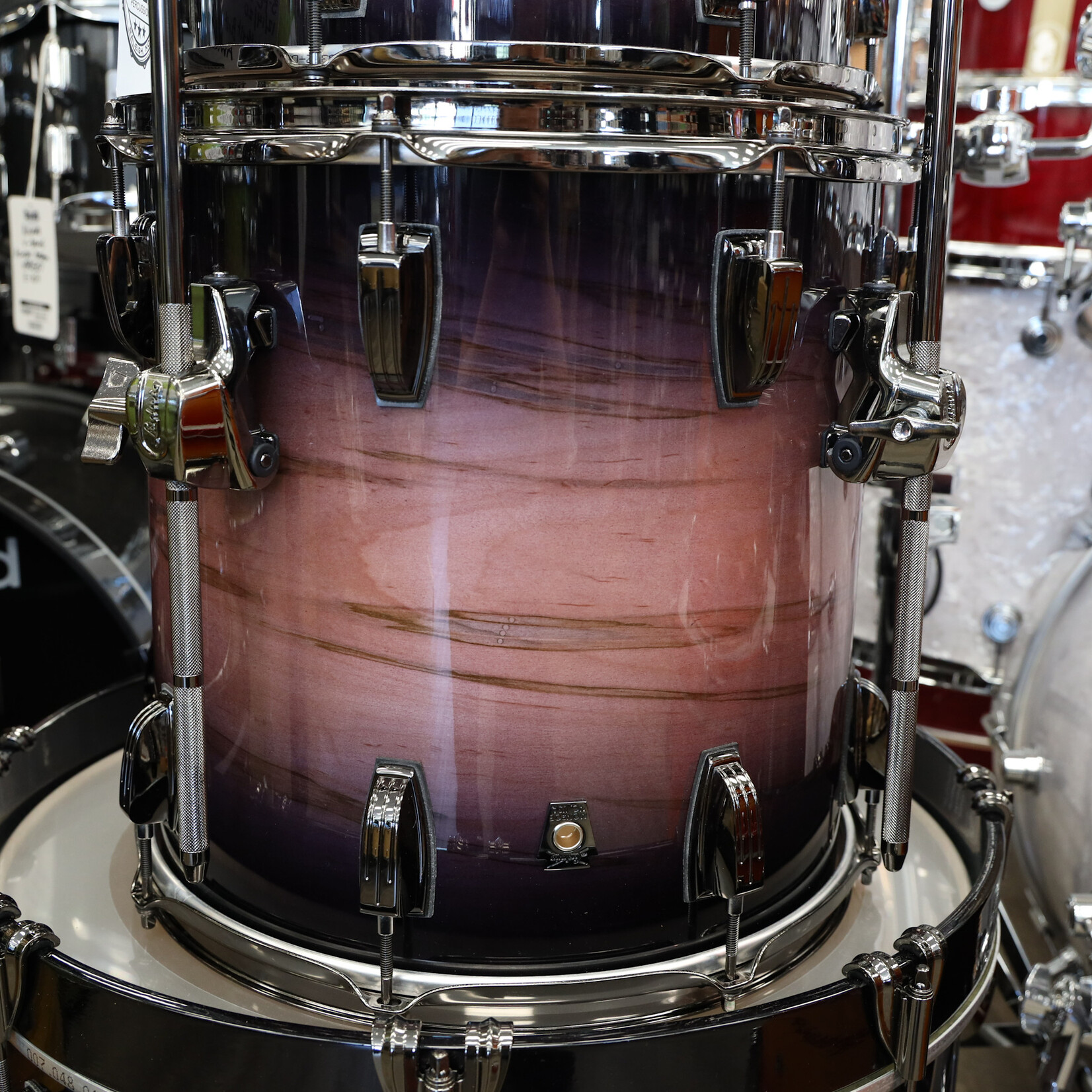 Ludwig Ludwig Exotic Select - Ambrosia Maple Downbeat 3-Pc Shell Pack 12/14/20 (Amethyst Burst)