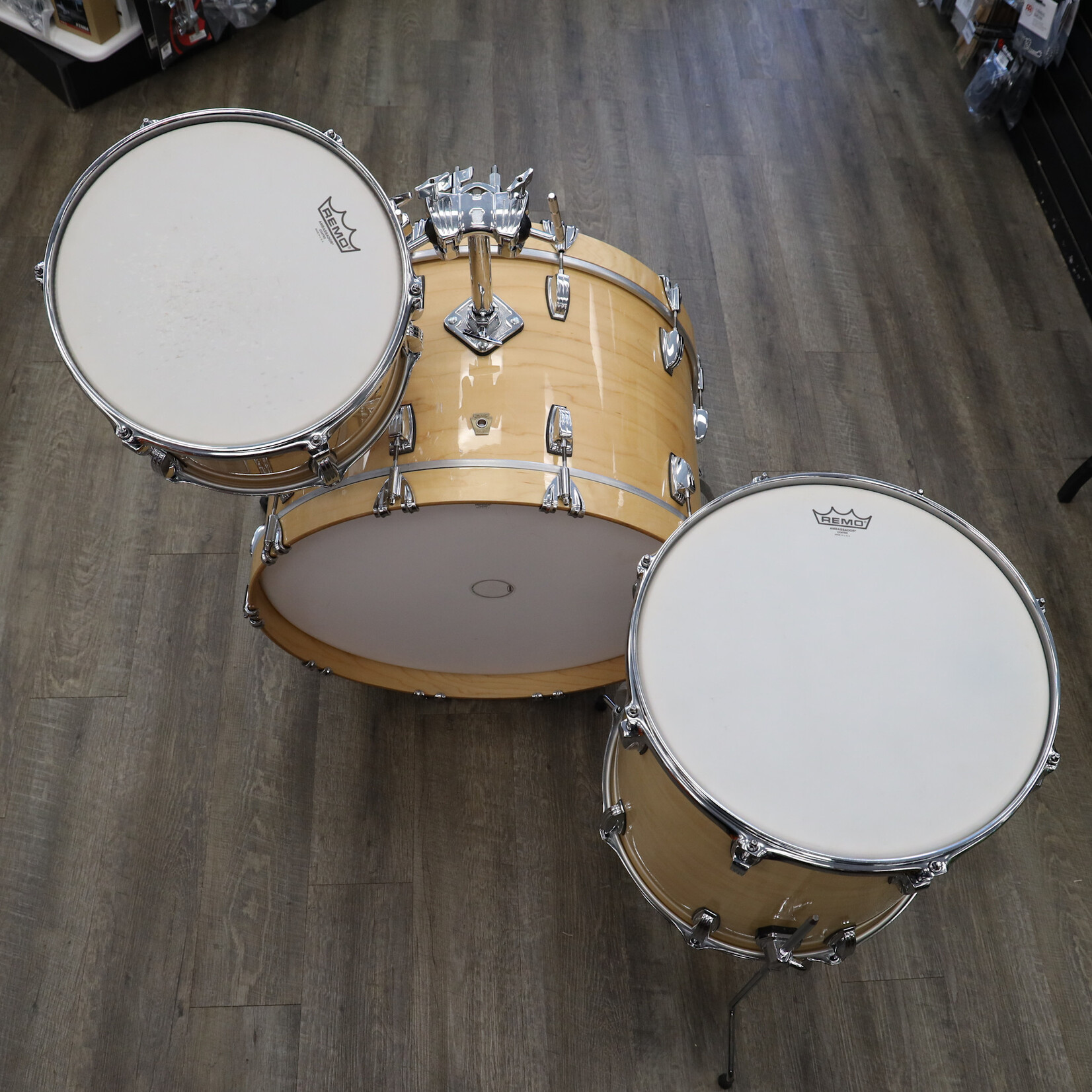 Ludwig Used Ludwig Classic Maple 3-PC Pro Beat Shell Pack (Modified) Natural Finish