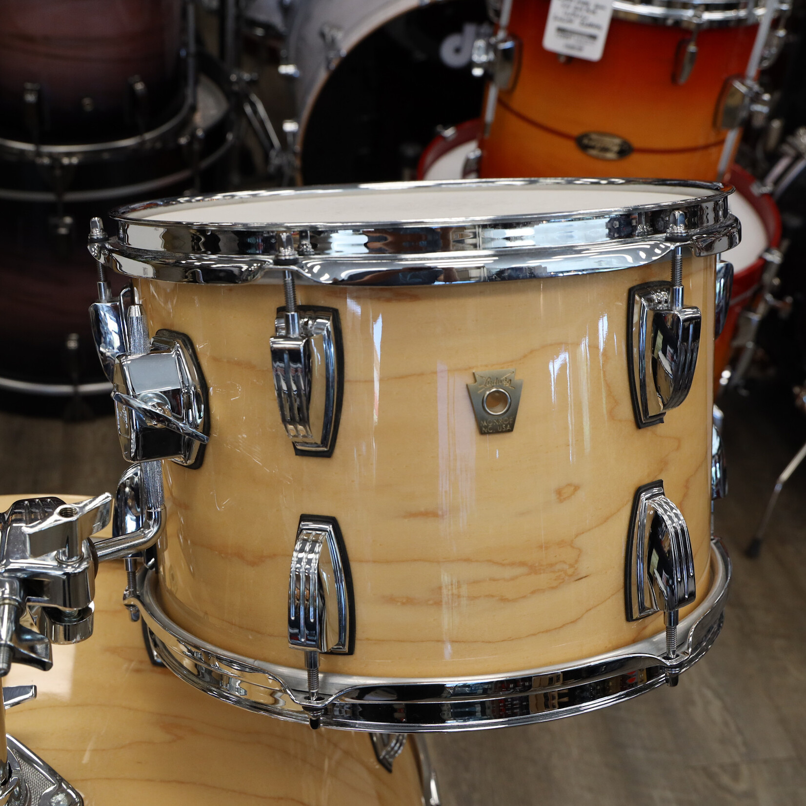 Ludwig Used Ludwig Classic Maple 3-PC Pro Beat Shell Pack (Modified) Natural Finish
