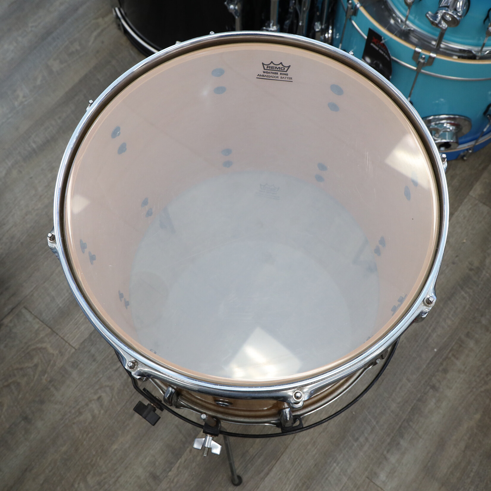 Pearl Used Pearl MRX Masters Custom Extra Floor Tom 13x16 Natural Lacquer