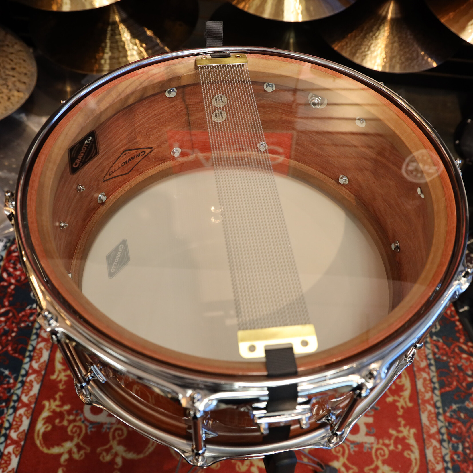 Craviotto Craviotto Private Reserve 6.5X14" Snare Drum Bubinga (Lacquer Finish)