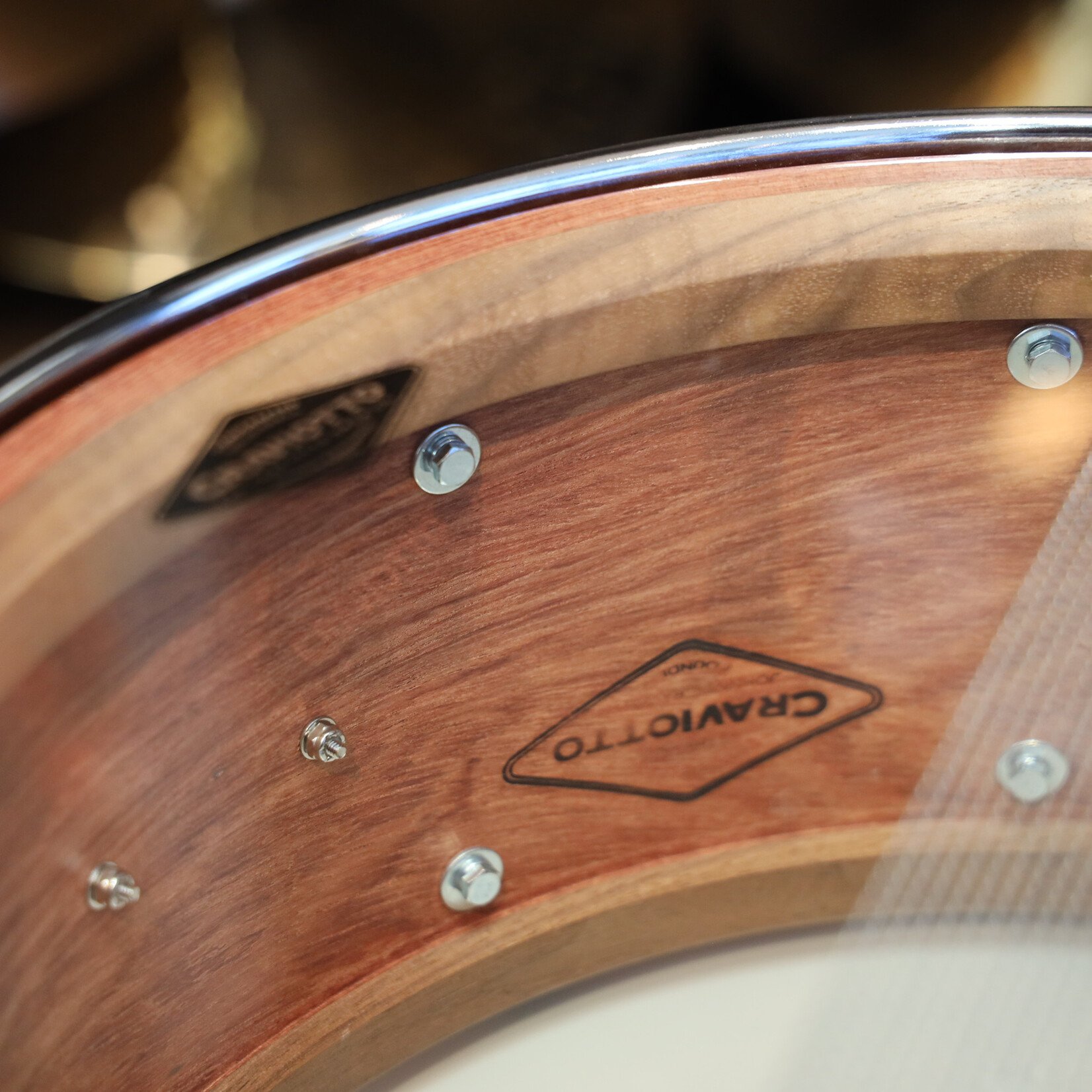 Craviotto Craviotto Private Reserve 6.5X14" Snare Drum Bubinga (Lacquer Finish)