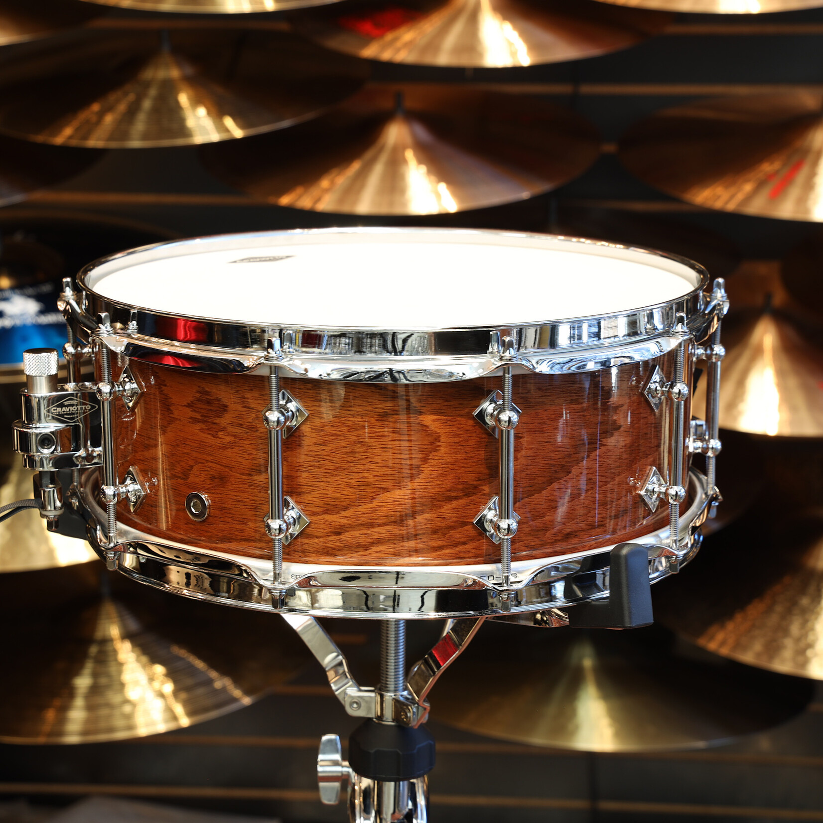Craviotto Craviotto Private Reserve 5.5X14" Snare Drum Bubinga (Lacquer Finish)
