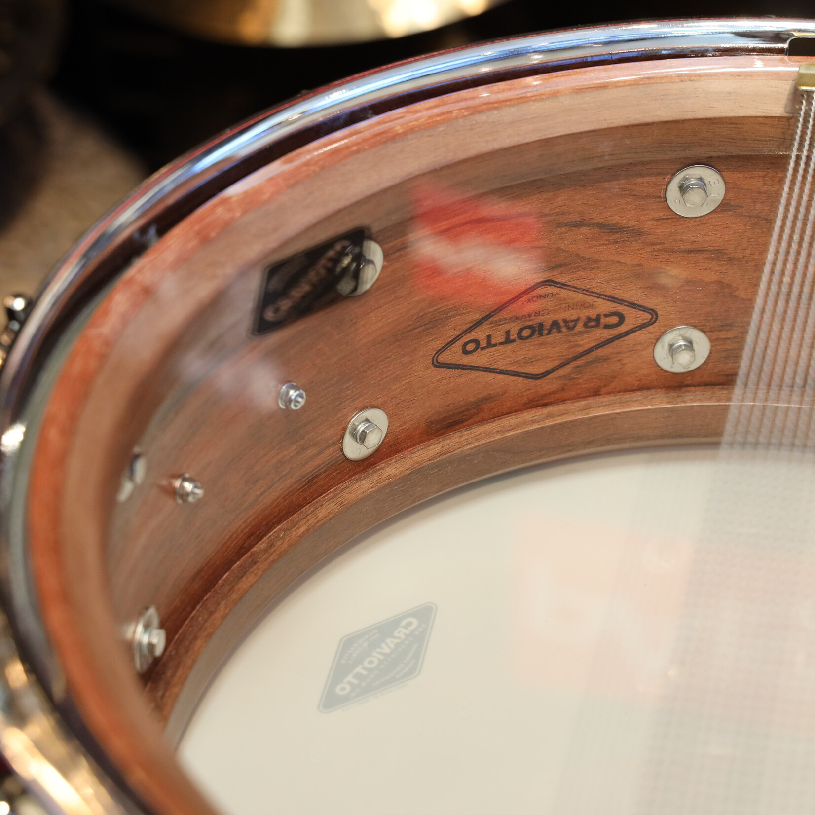 Craviotto Craviotto Private Reserve 5.5X14" Snare Drum Bubinga (Lacquer Finish)