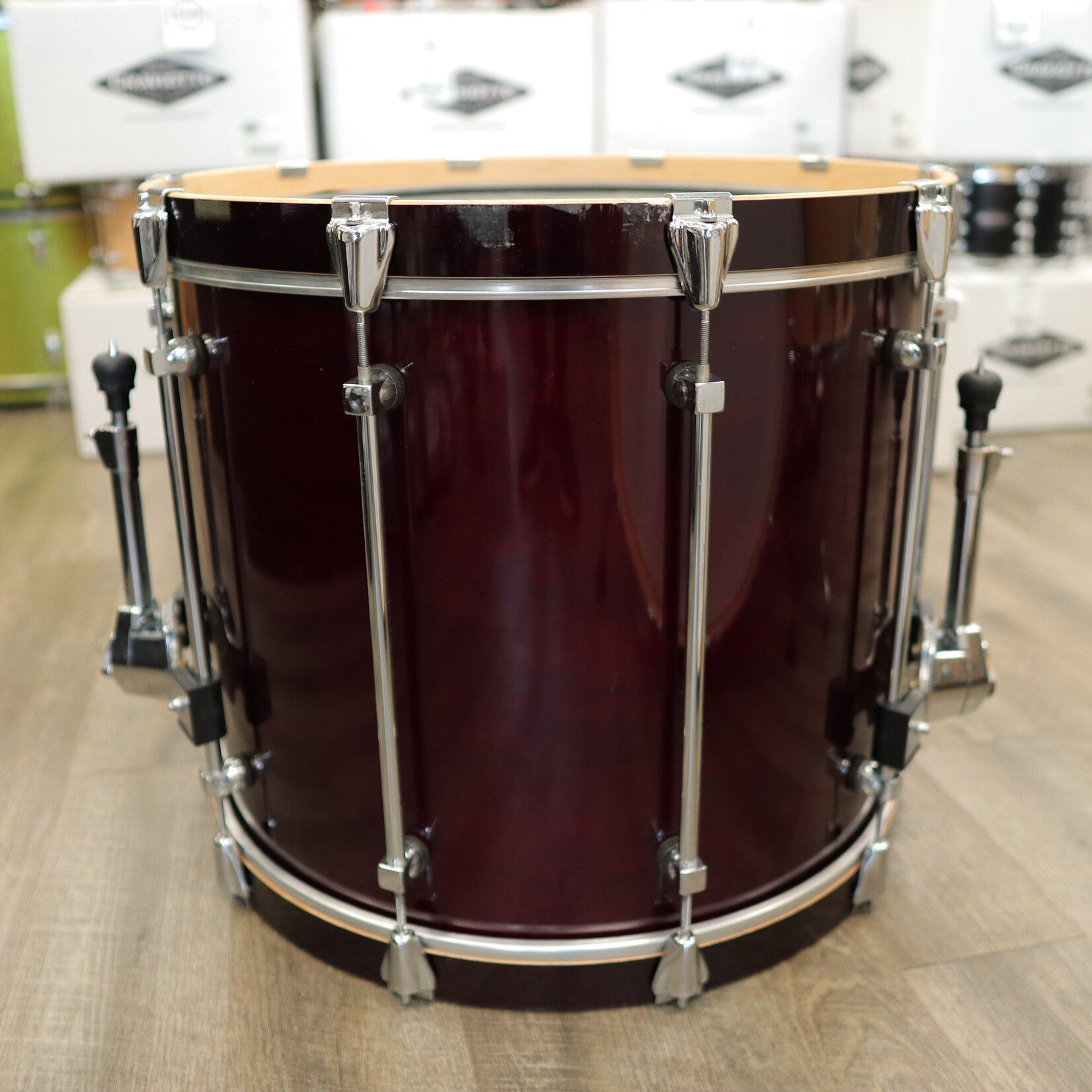 Premier Used Premier Signia 18x22" Maple Bass Drum (Cherrywood Lacquer)