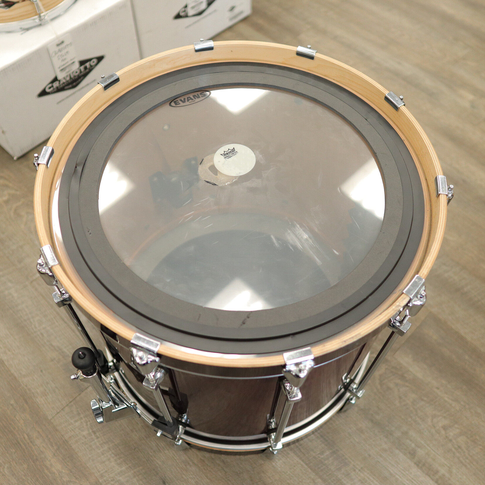Premier Used Premier Signia 18x22" Maple Bass Drum (Cherrywood Lacquer)