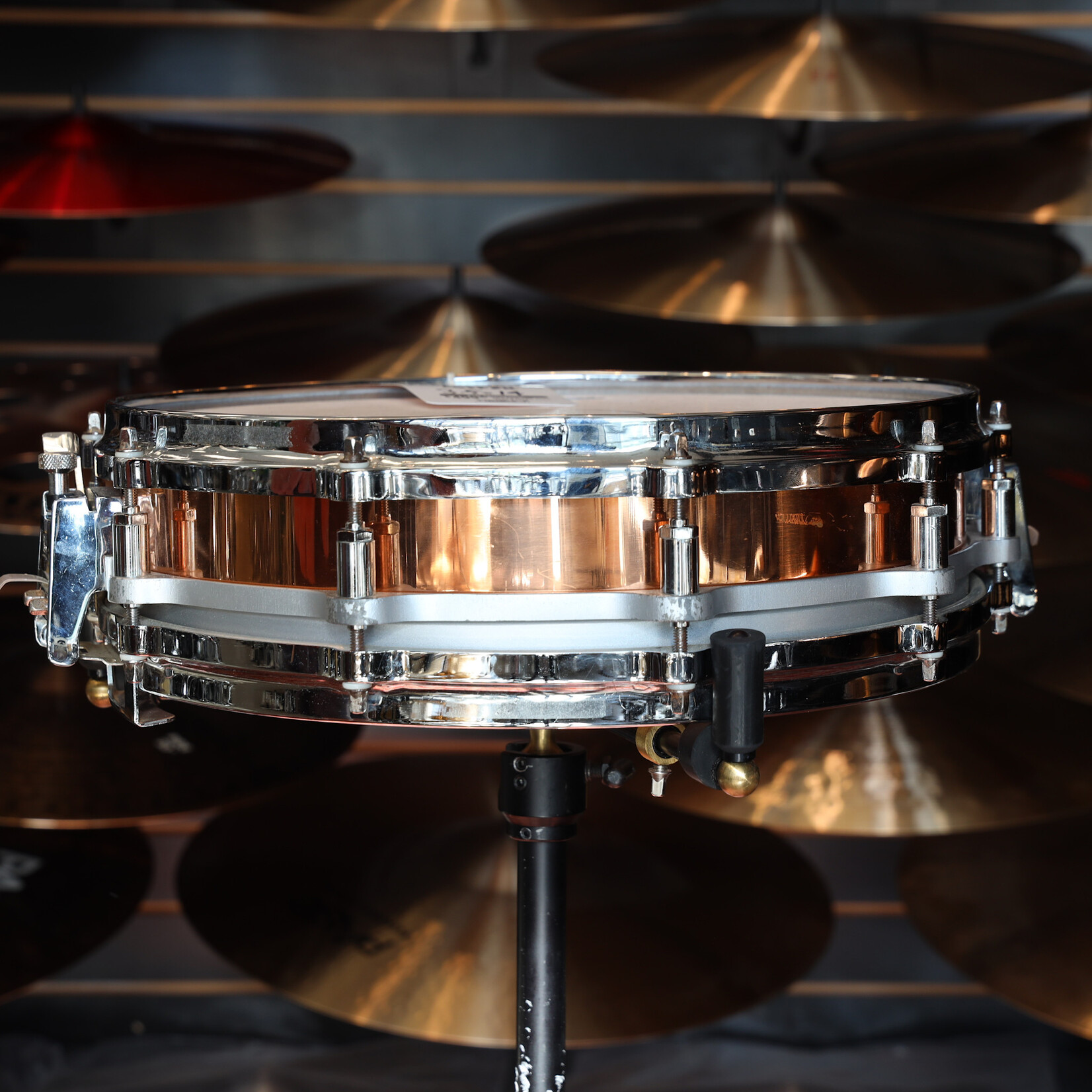 Pearl Used Pearl Free Floating Copper Snare Drum 3.5x14