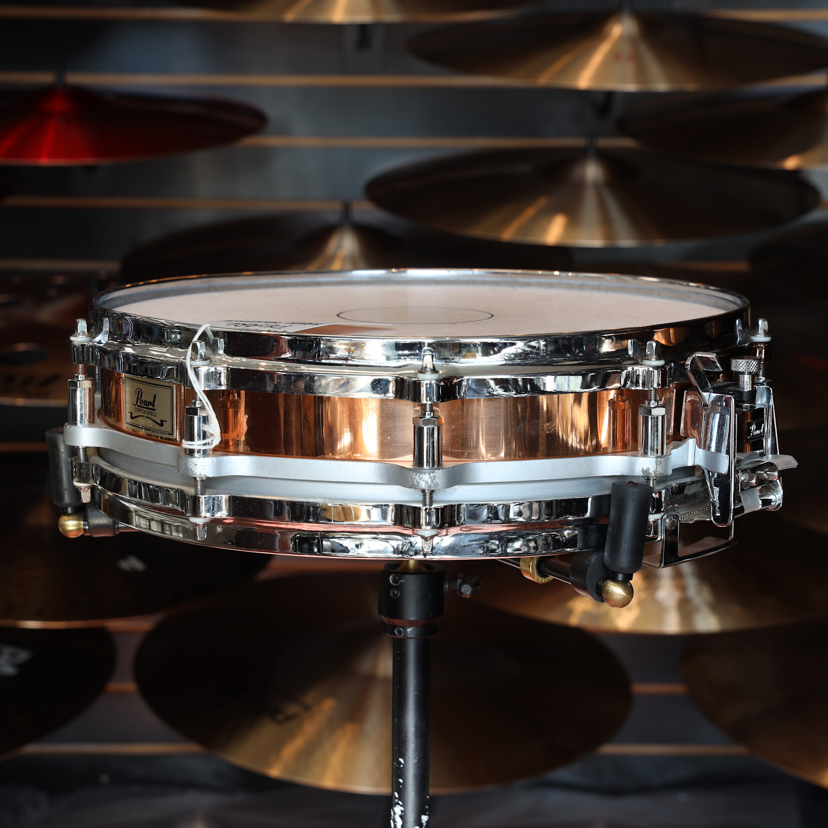 Pearl Used Pearl Free Floating Copper Snare Drum 3.5x14