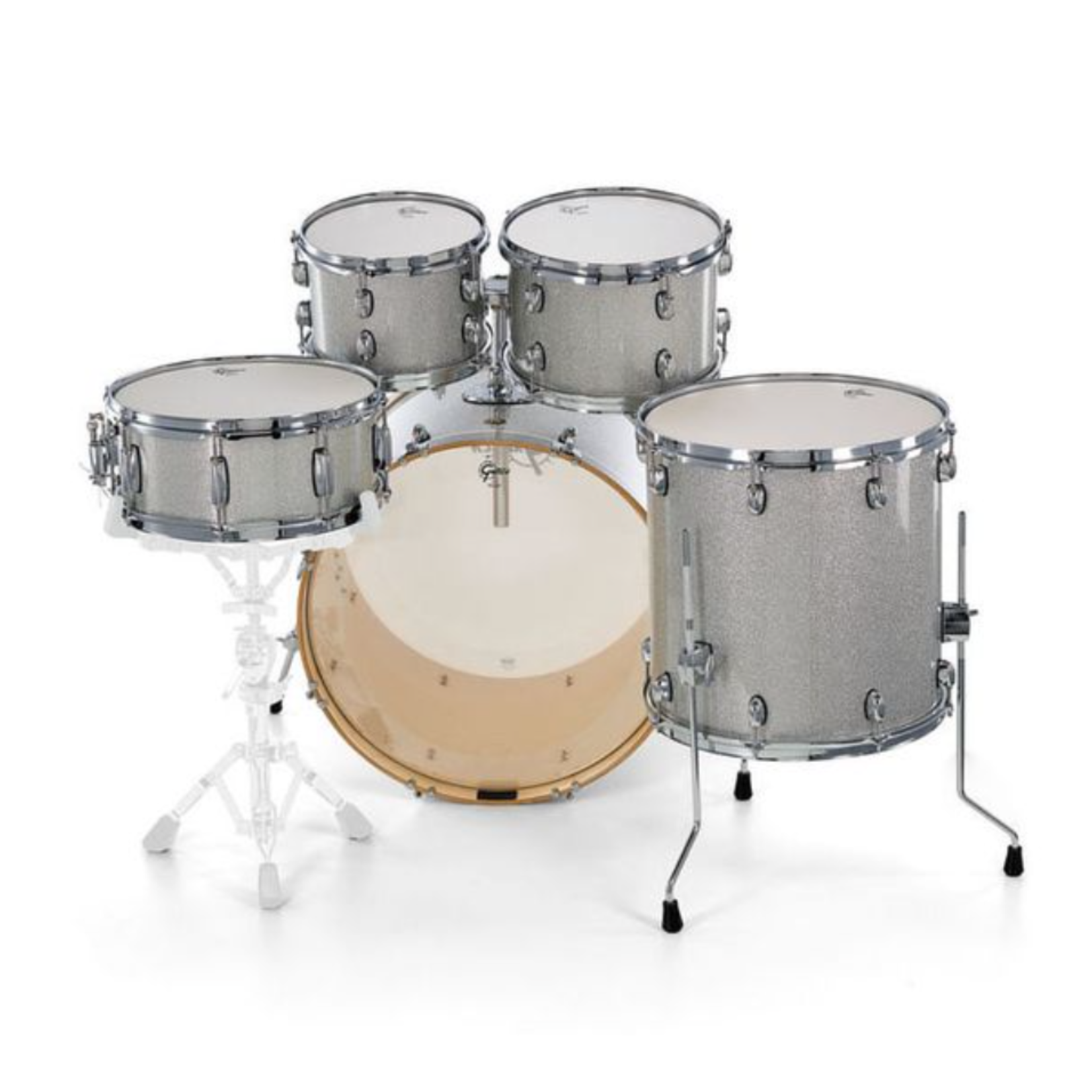 Gretsch Gretsch Catalina Maple 5-Pc Shell Pack 10/12/16/22/14s (Silver Sparkle)