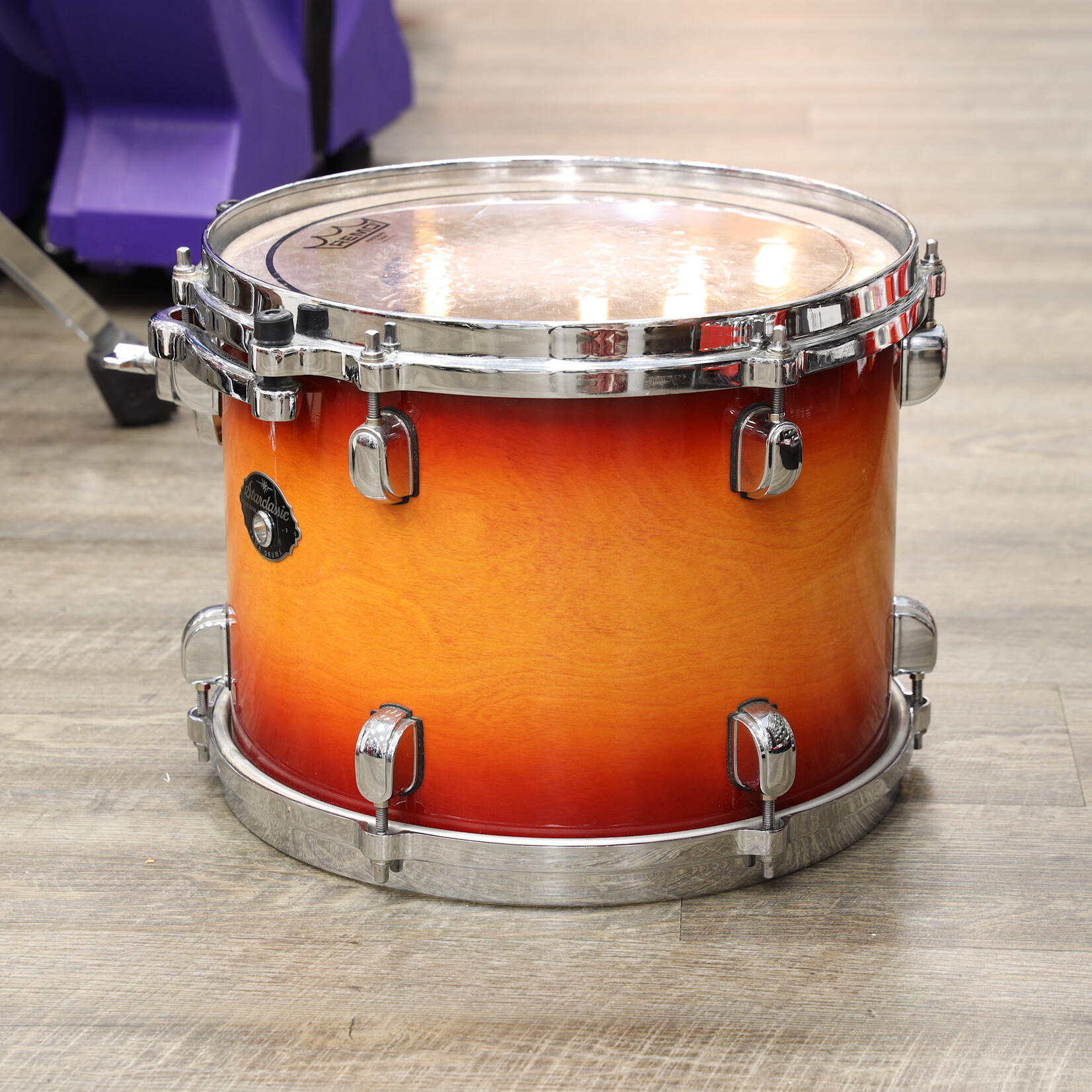 Tama Used Tama Starclassic Performer MIJ Rack Tom 9x12 Antique Sunburst