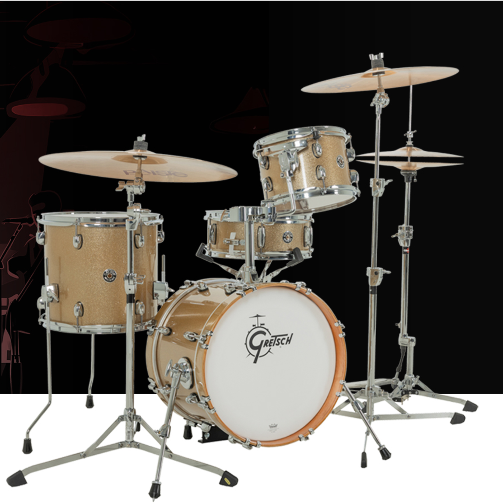 Gretsch Gretsch Catalina Club 4-pc Shell Pack 18/12/14/5x14" (Sahara Sparkle)
