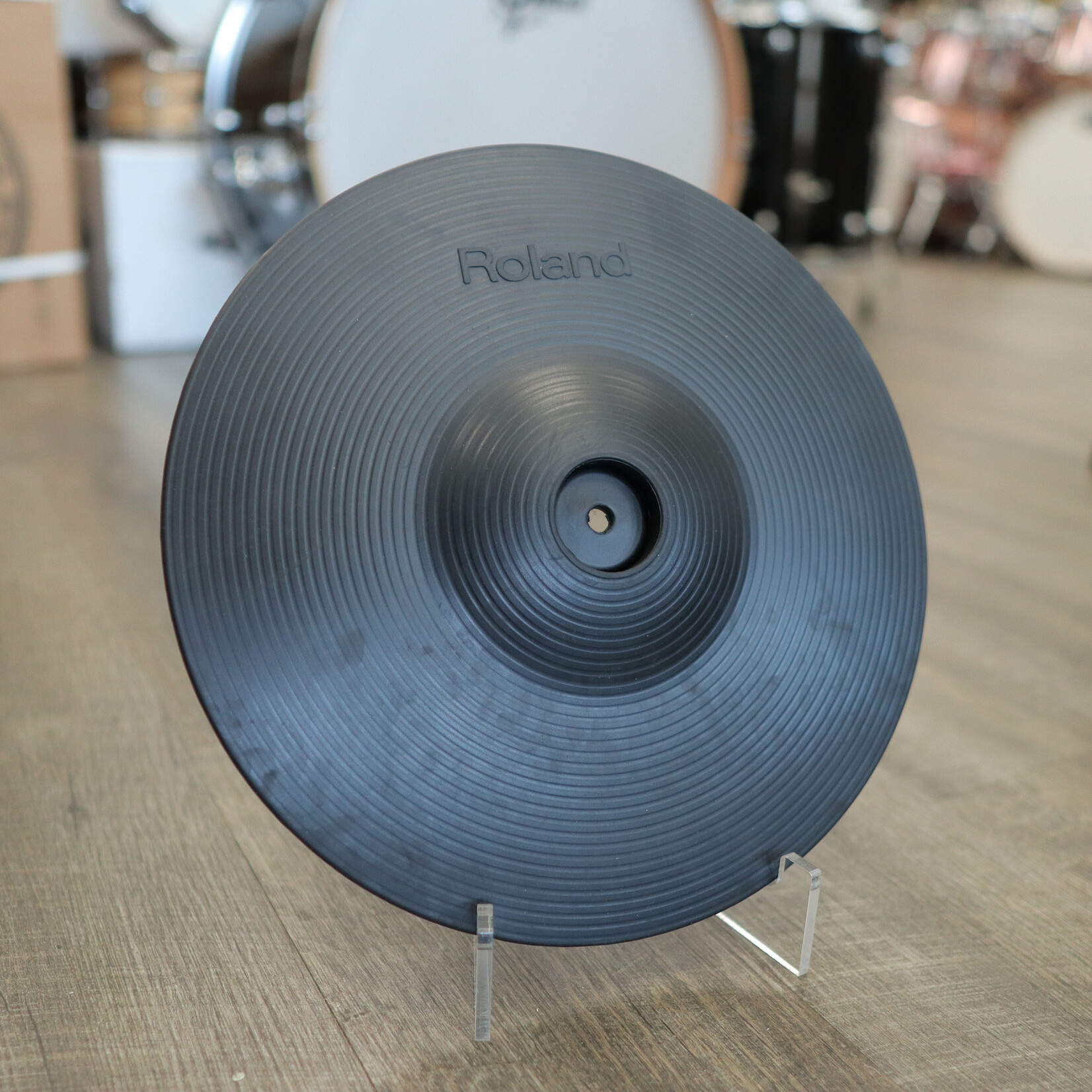 Roland Pre-Owned Roland CY-12 R/C V-Cymbal 12" Ride/Crash Pad #1