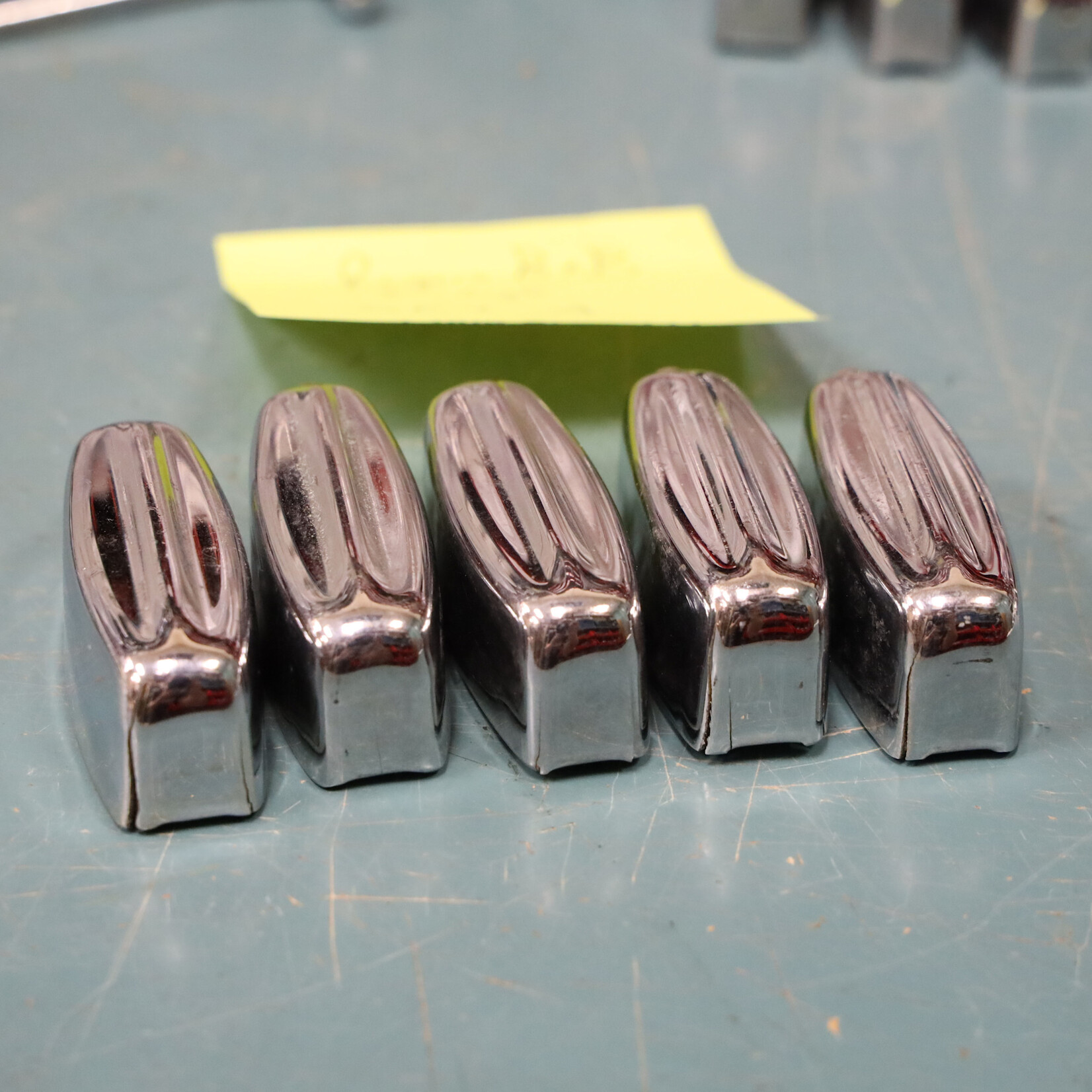 Rogers Vintage Rogers Bread & Butter Tab Lug, Single Tension For Toms 3916R, 5-Pack Set A