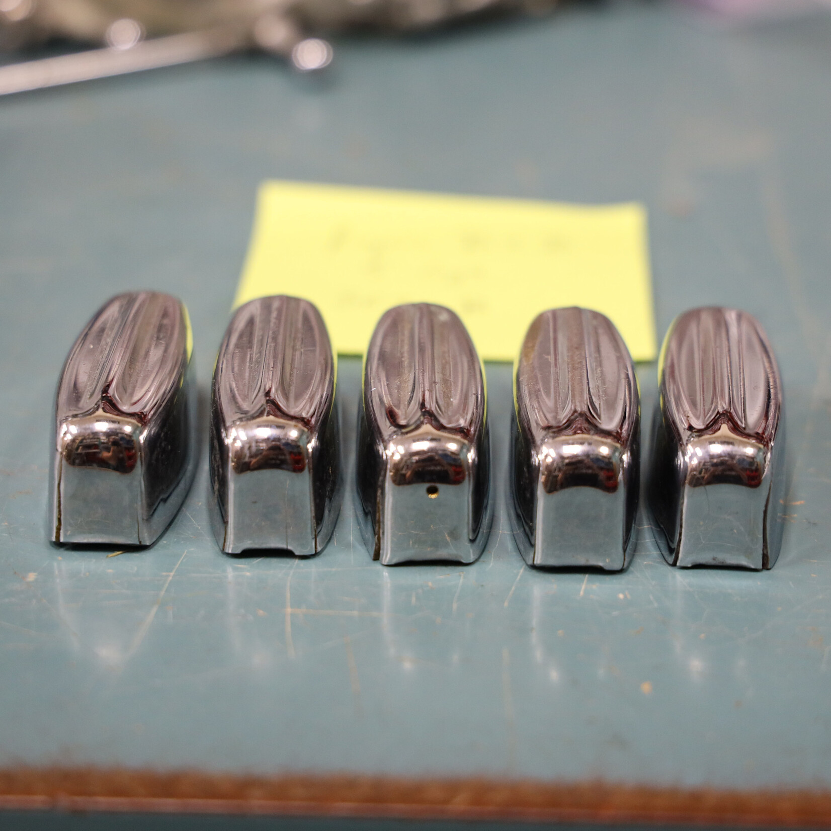 Rogers Vintage Rogers Bread & Butter Tab Lug, Single Tension For Toms 3916R, 5-Pack Set B