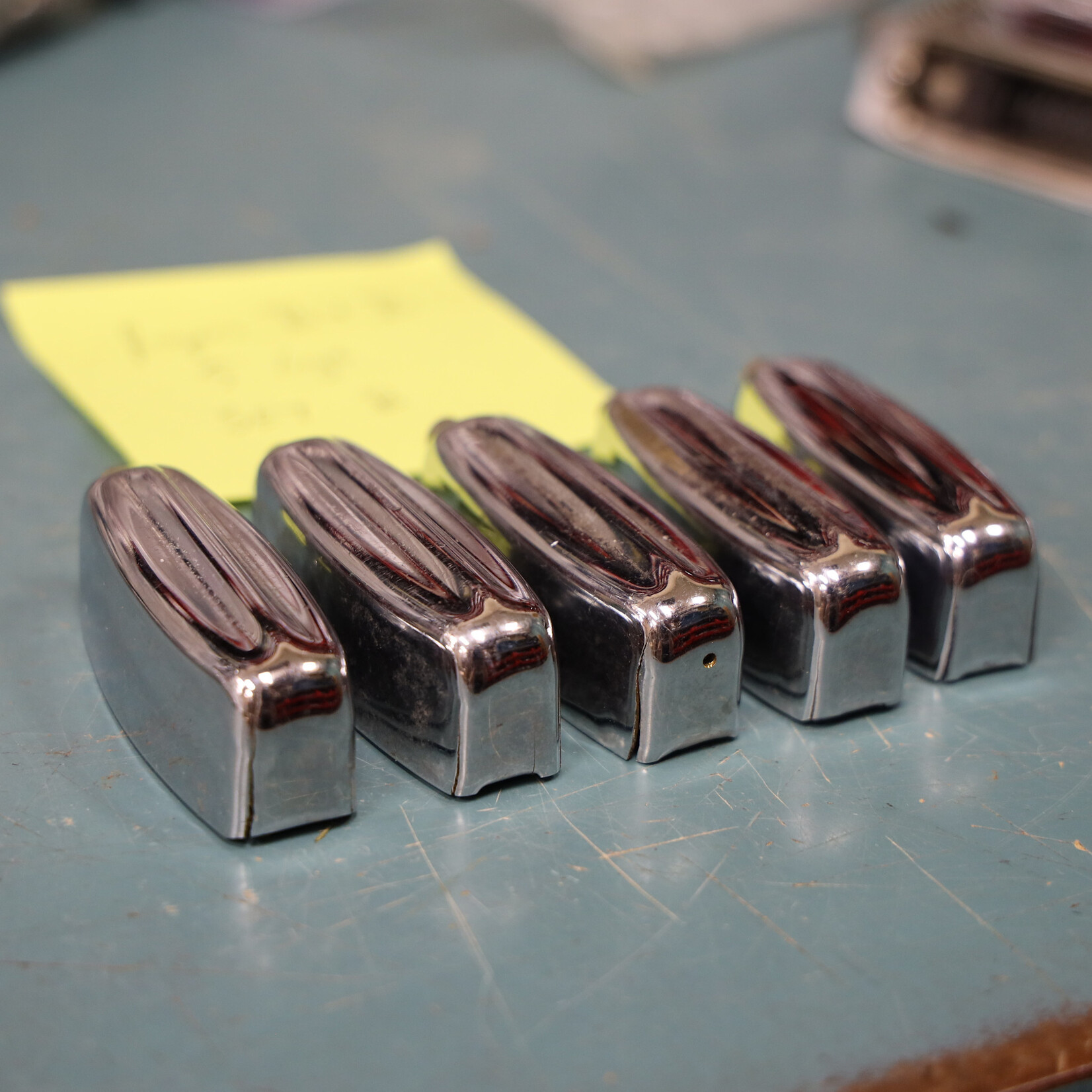 Rogers Vintage Rogers Bread & Butter Tab Lug, Single Tension For Toms 3916R, 5-Pack Set B