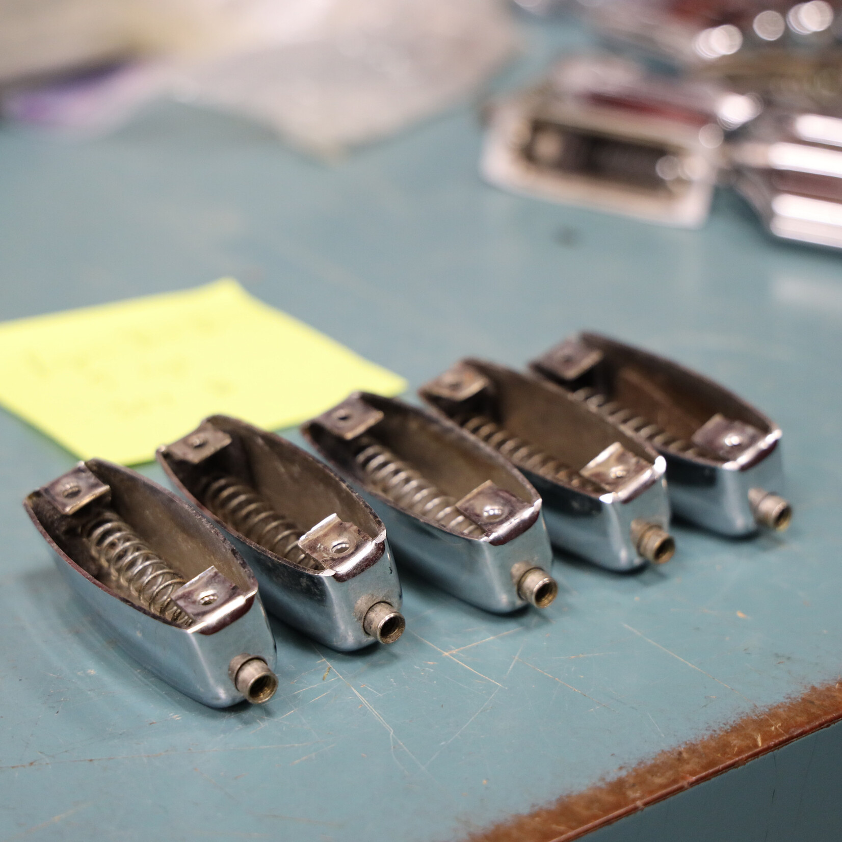 Rogers Vintage Rogers Bread & Butter Tab Lug, Single Tension For Toms 3916R, 5-Pack Set B