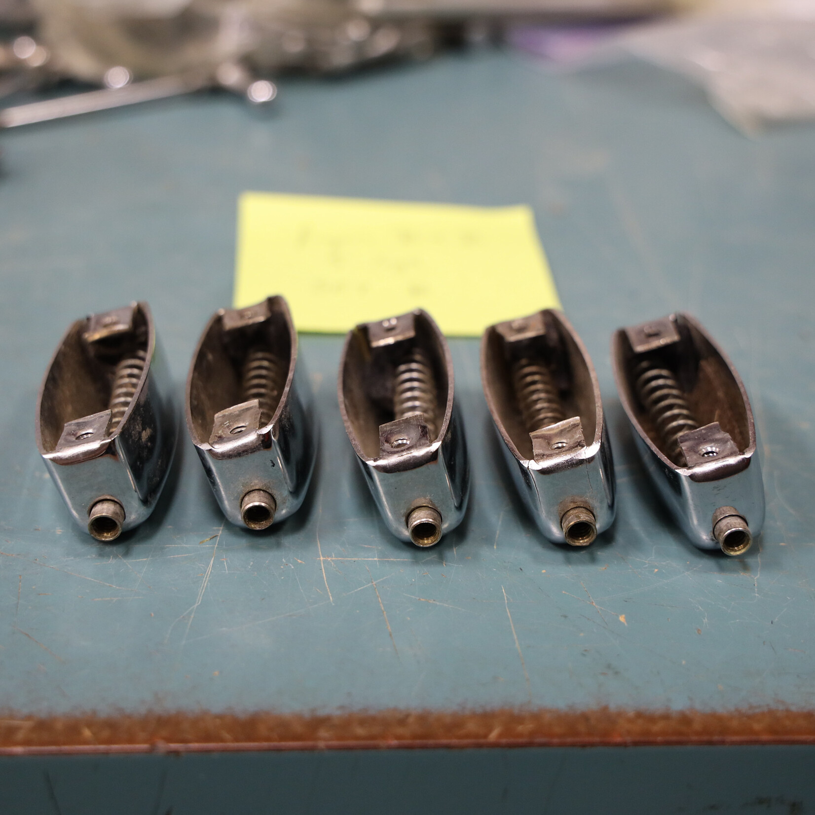 Rogers Vintage Rogers Bread & Butter Tab Lug, Single Tension For Toms 3916R, 5-Pack Set B