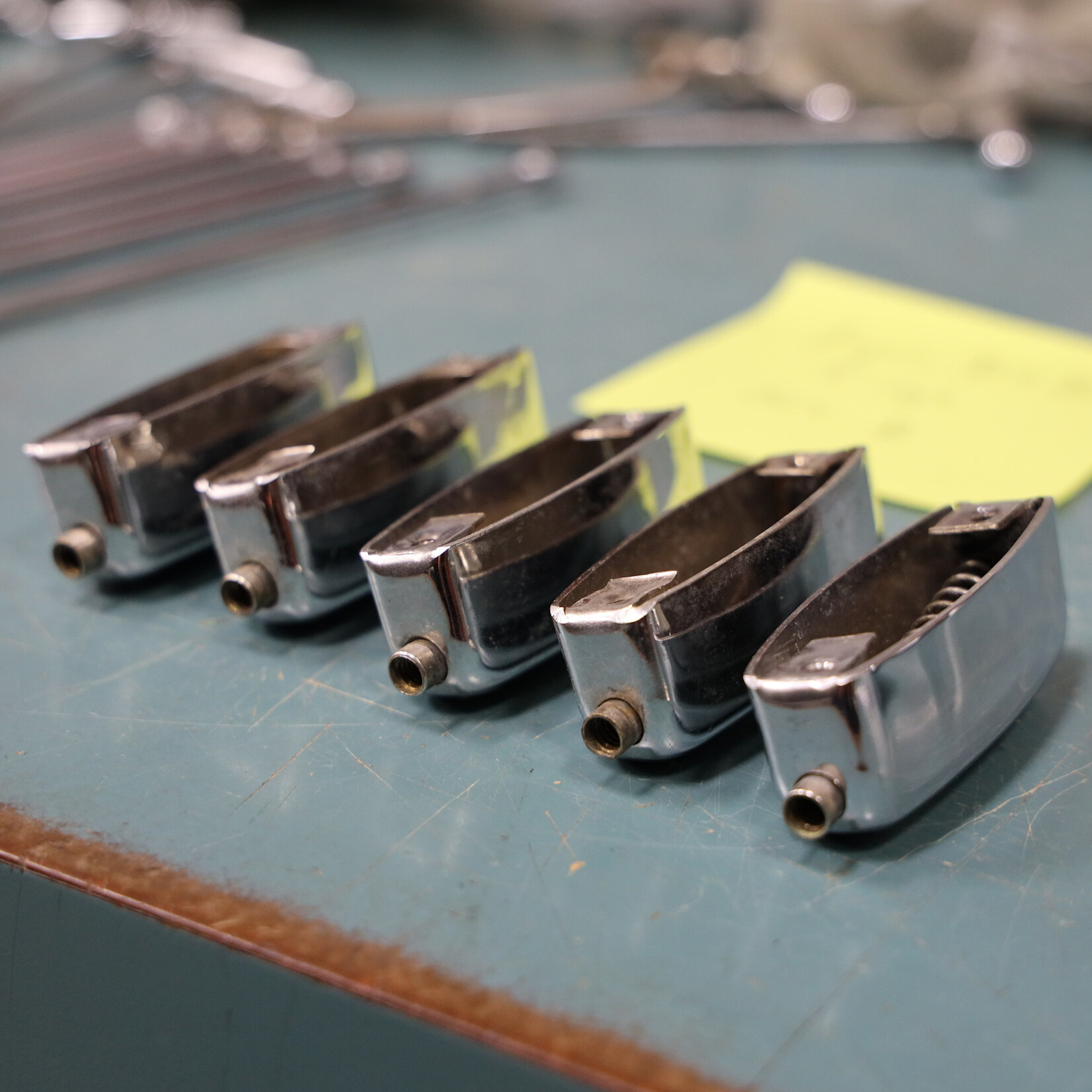 Rogers Vintage Rogers Bread & Butter Tab Lug, Single Tension For Toms 3916R, 5-Pack Set B