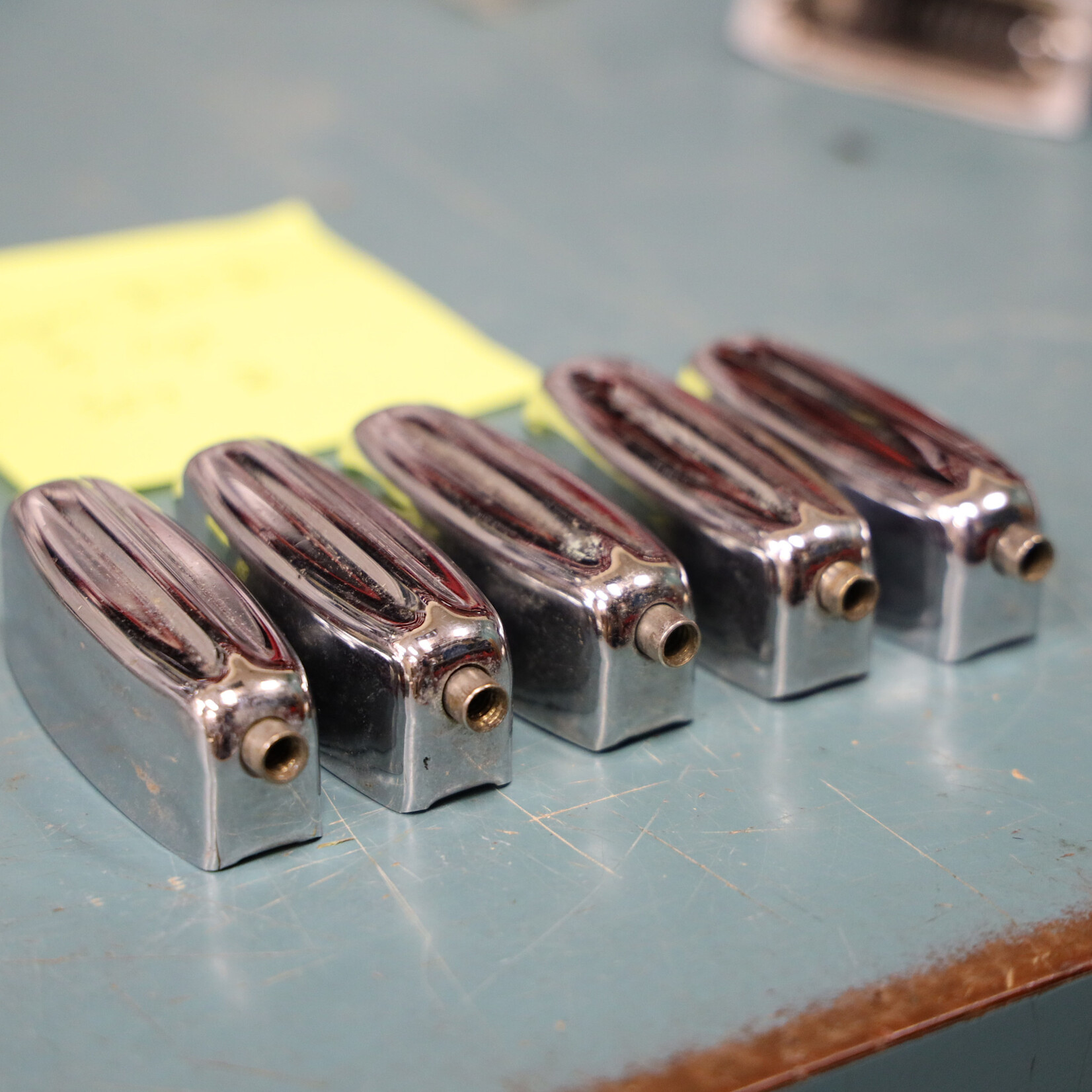 Rogers Vintage Rogers Bread & Butter Tab Lug, Single Tension For Toms 3916R, 5-Pack Set B