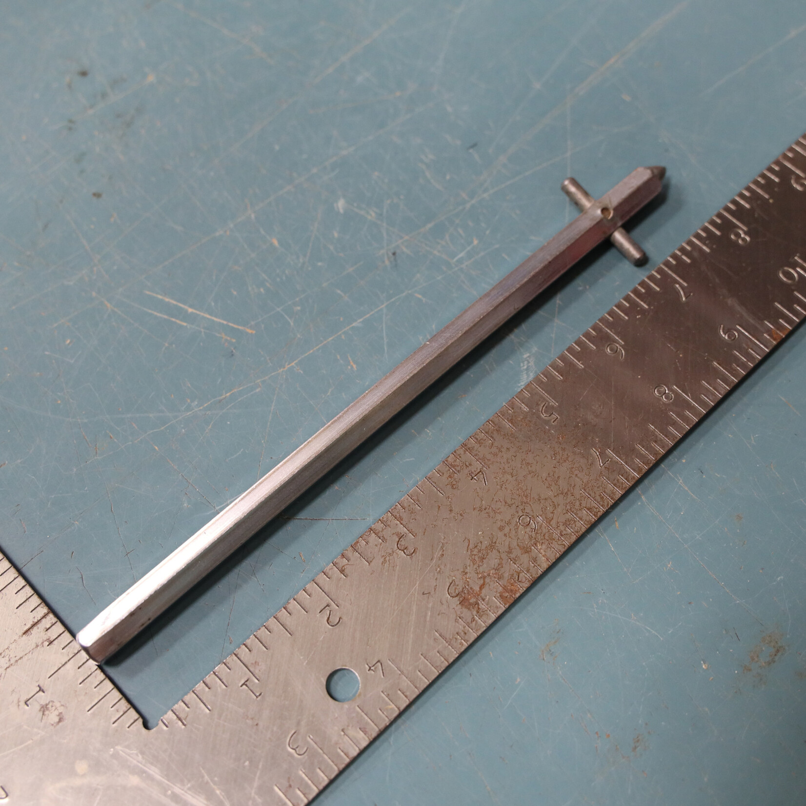 Rogers Vintage Rogers Swiv-O-Matic Bass Drum Spur Spike, 8" Length, Single