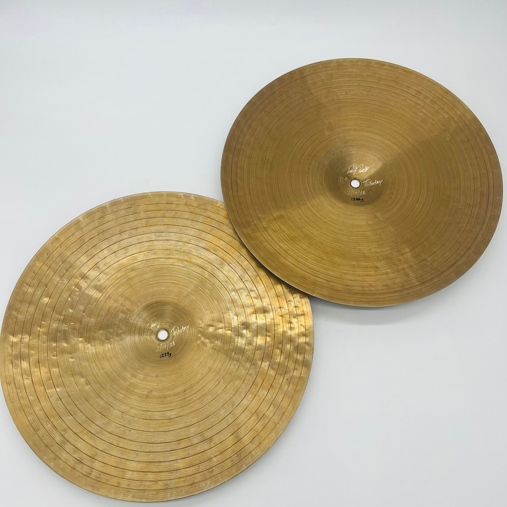 Timothy Roberts Timothy Roberts 16" Tributary Hi-Hats 1239/1386g